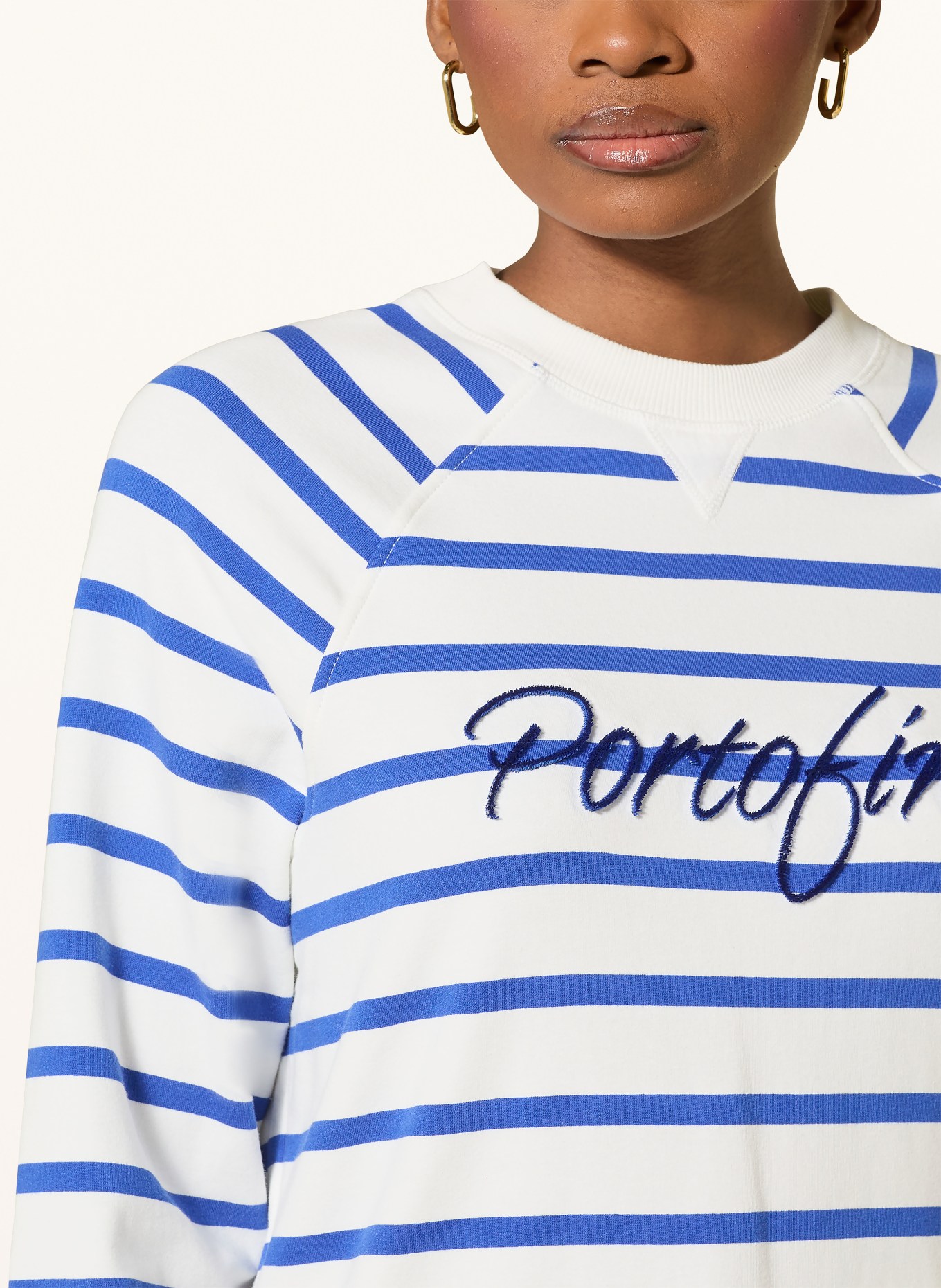 Rich & Royal bluza: BIAŁY / NIEBIESKI