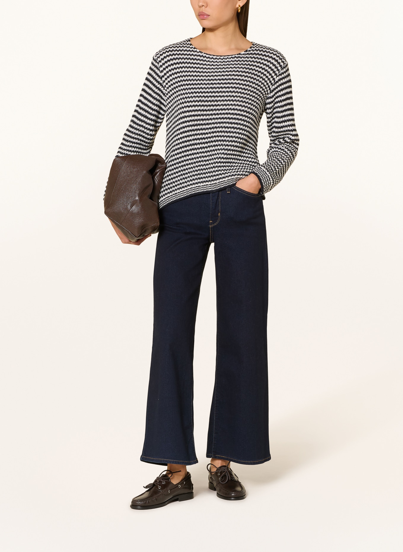 Rich & Royal sweter: CZARNY / BIAŁY