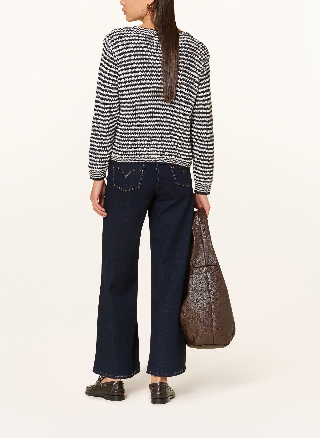 Rich & Royal sweter: CZARNY / BIAŁY