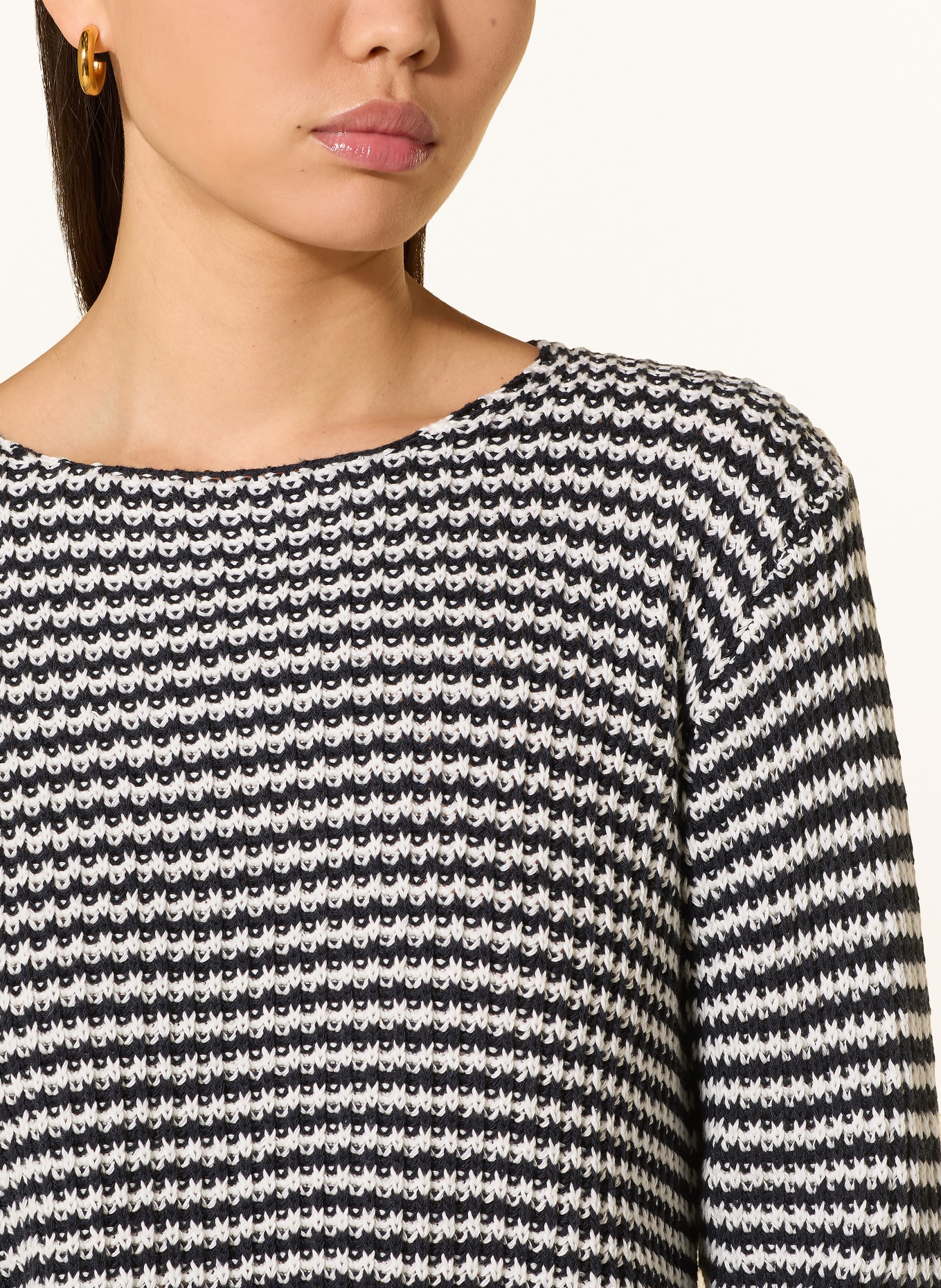 Rich & Royal sweter: CZARNY / BIAŁY