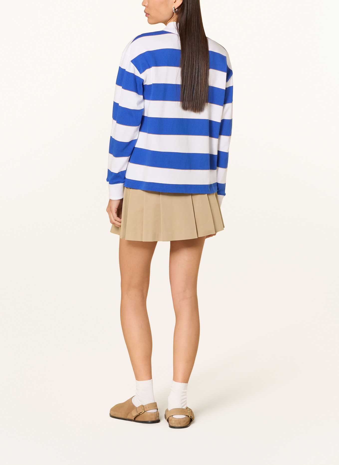 Rich & Royal Rugbyshirt: WEISS / BLAU