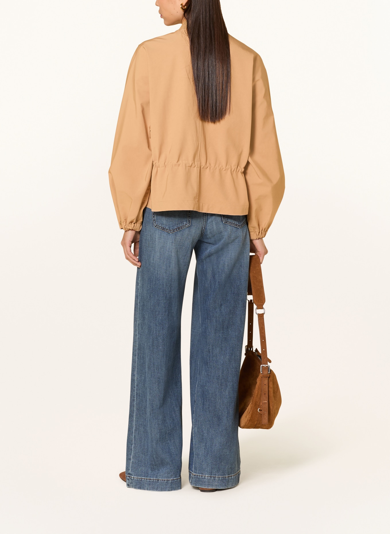 Rich & Royal Blouson: CAMEL