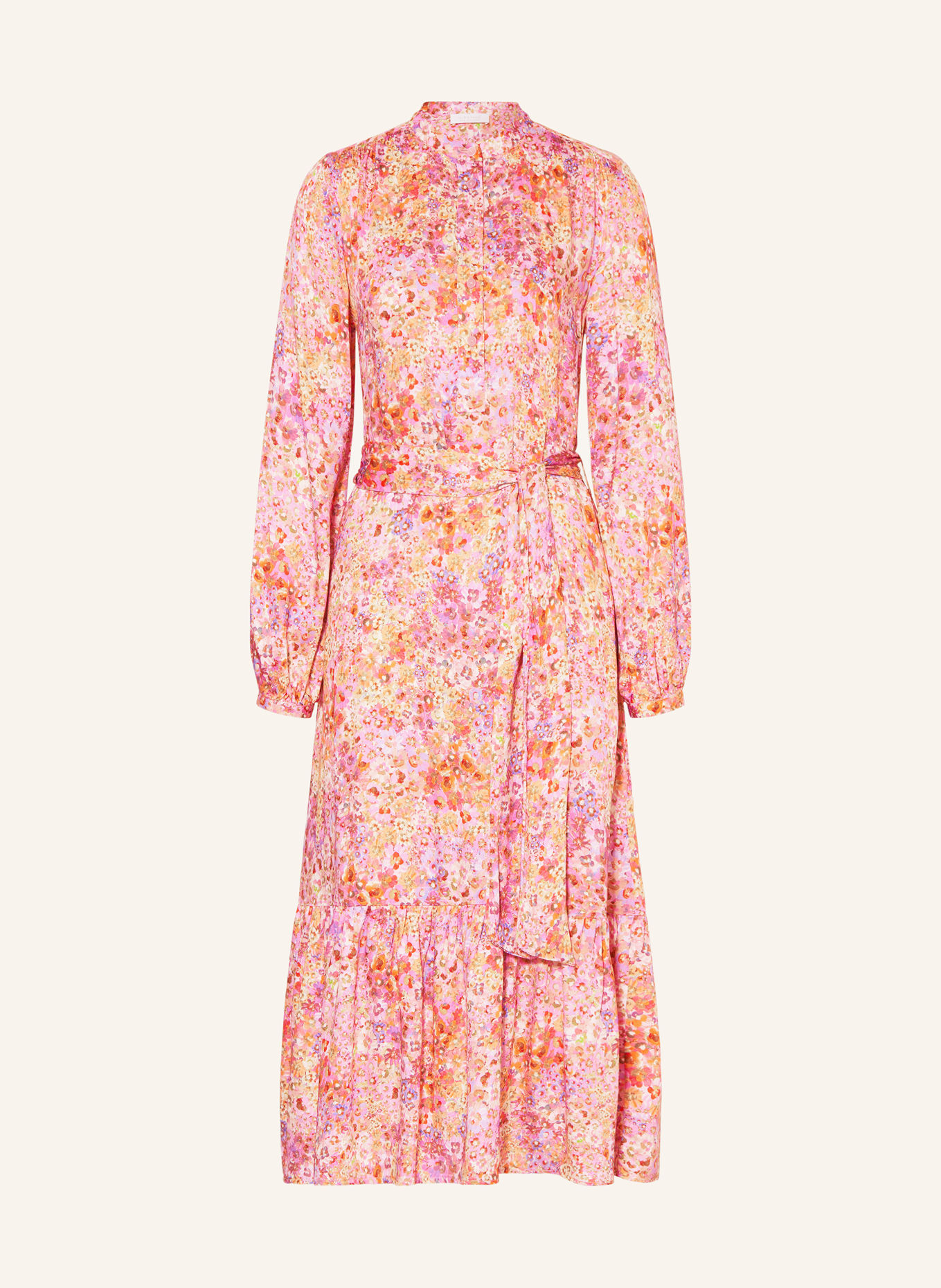 Rich & Royal dress: PINK / DARK PURPLE / ORANGE