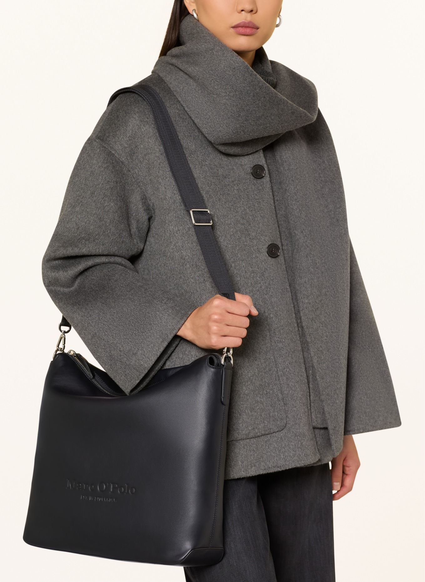 Marc O'Polo Tas VEKA MEDIUM: DONKERBLAUW