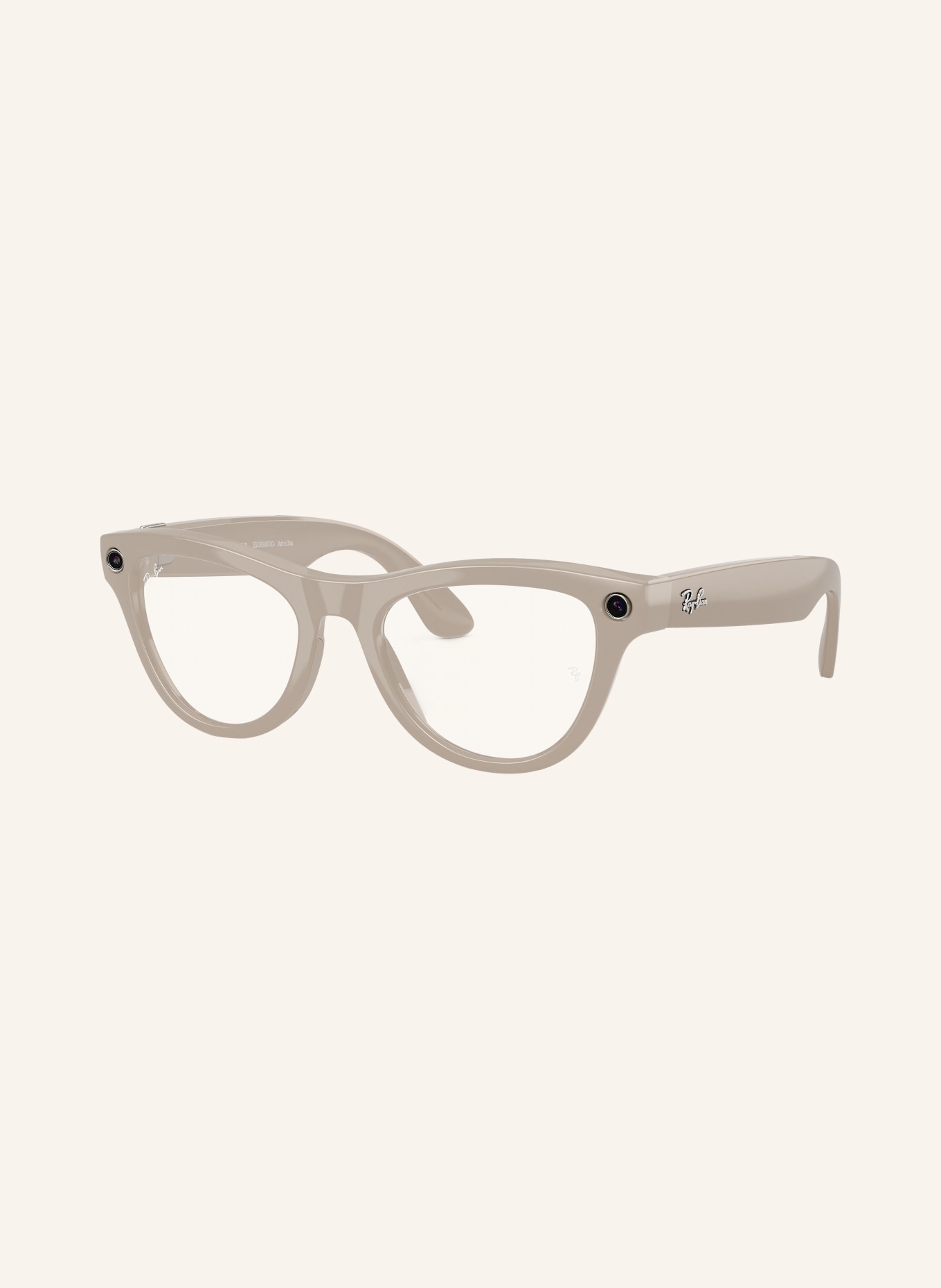 Ray-Ban Smart Glasses RW4014 META SKYLER: CHALKY GRAY / SAPHIR TRANSITIONS®
