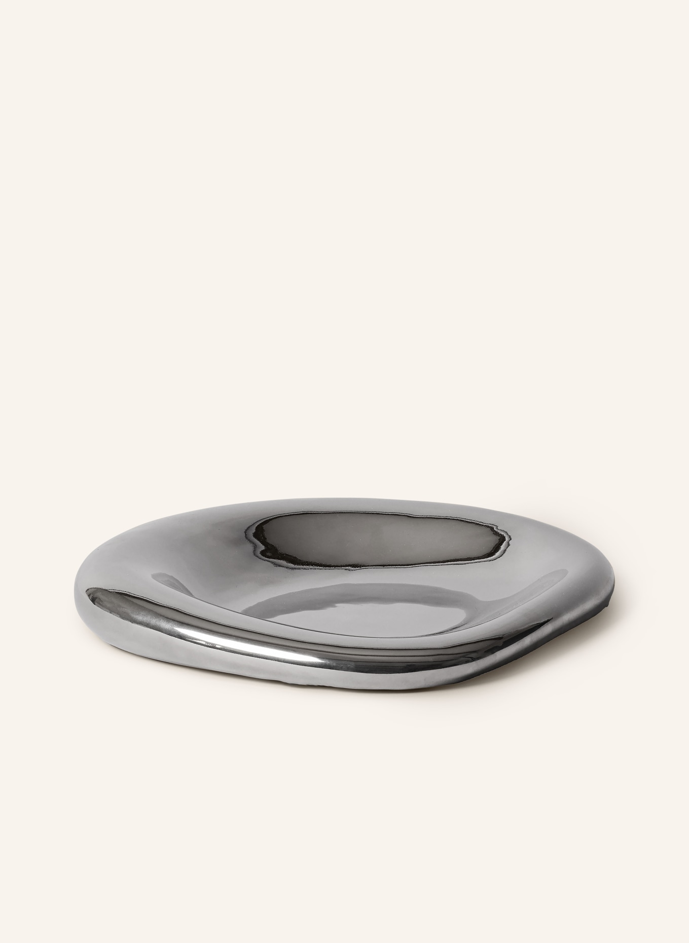 Ferm LIVING BELLURE decorative bowl: SILVER