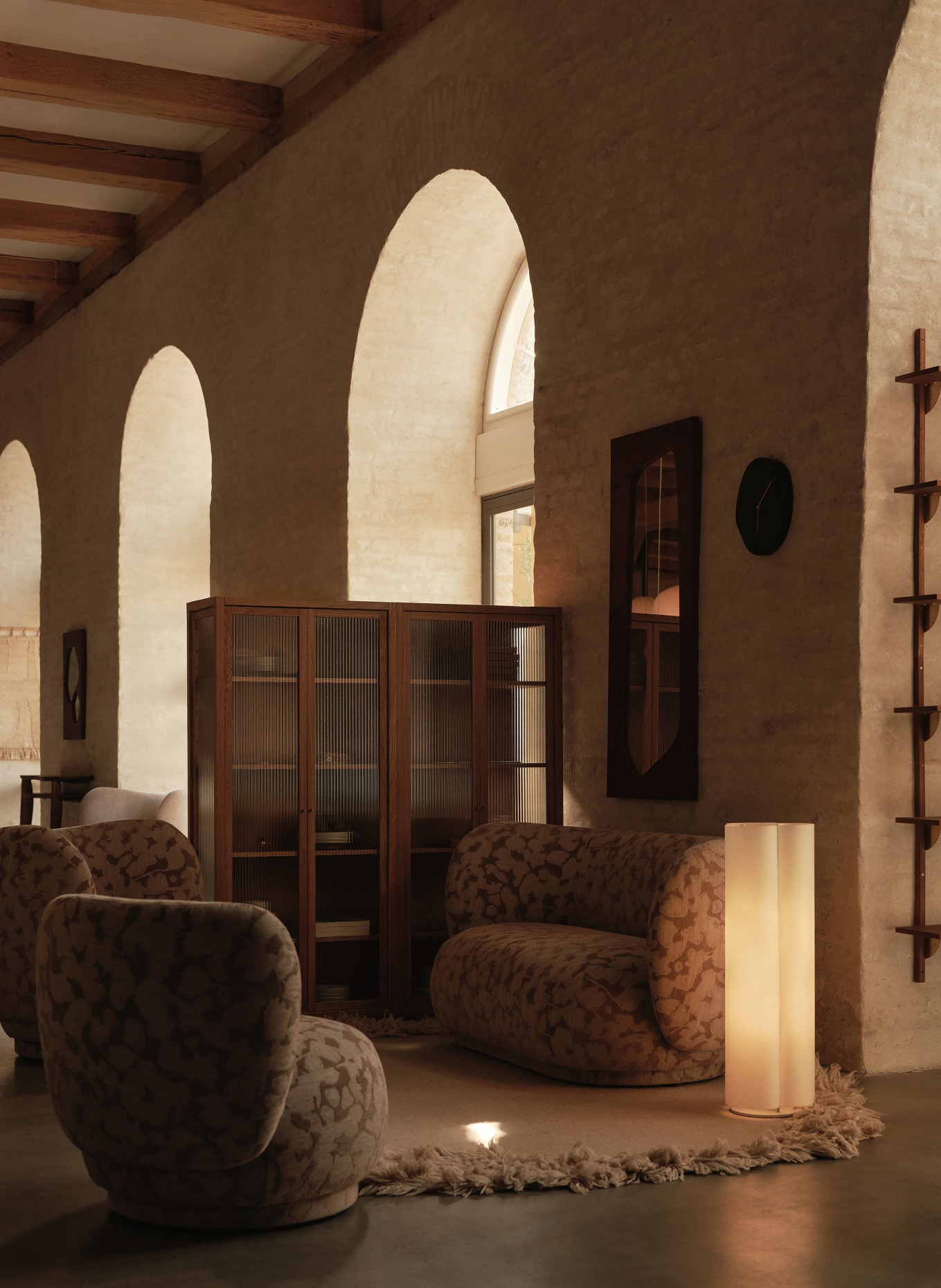 Ferm LIVING Stehleuchte BOE: WEISS