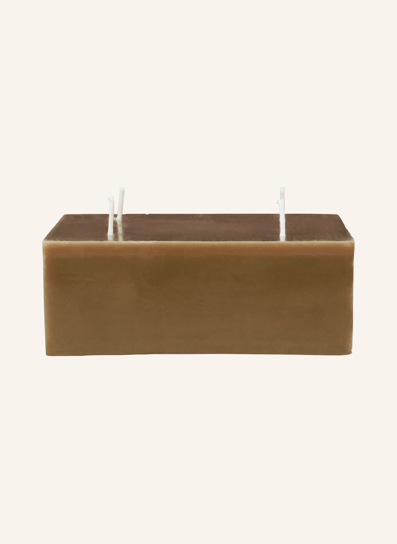 Ferm LIVING Kerze BURREN LARGE: BRAUN