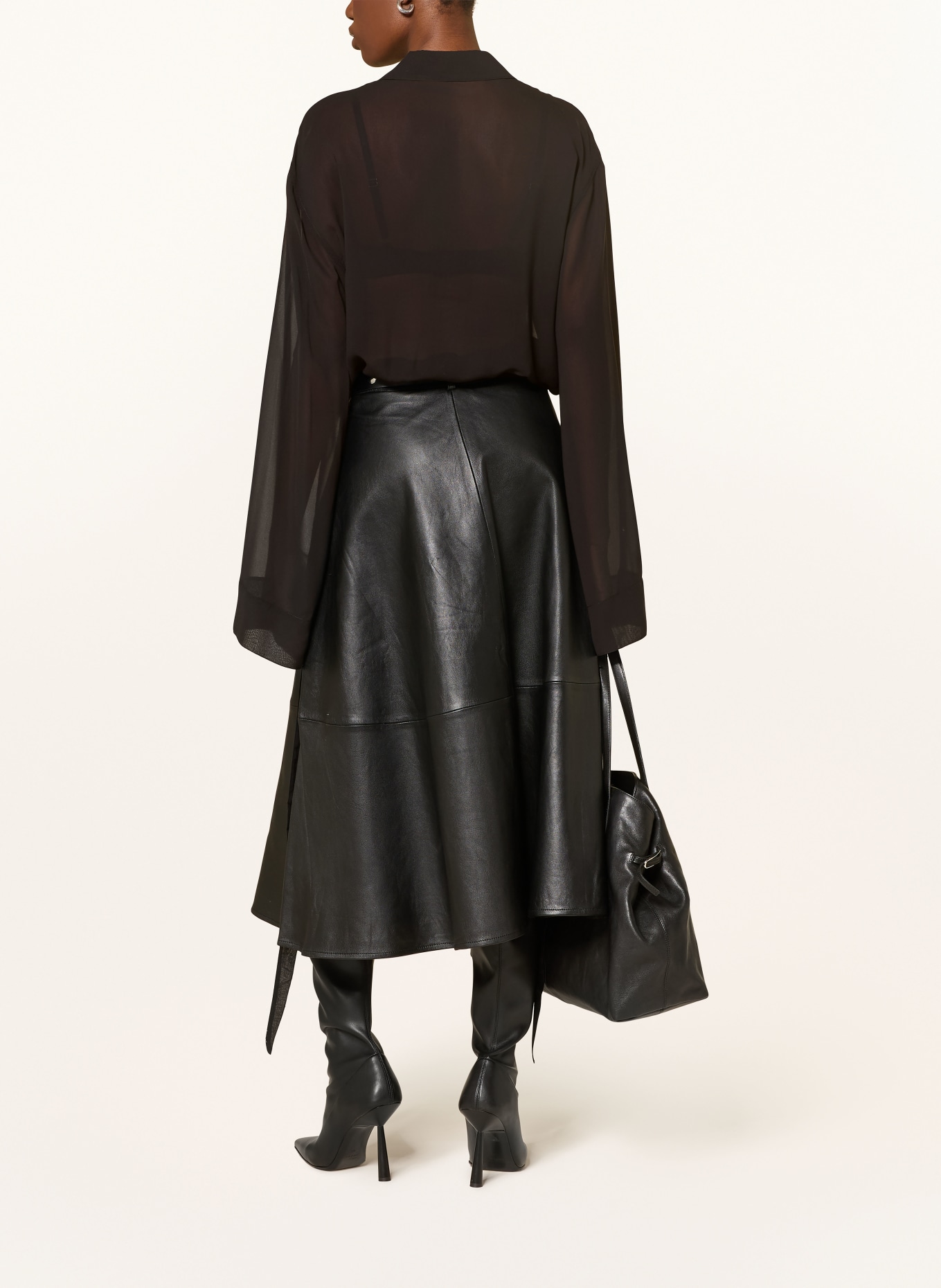 The Frankie Shop Bluzka koszulowa VERLIN: CZARNY