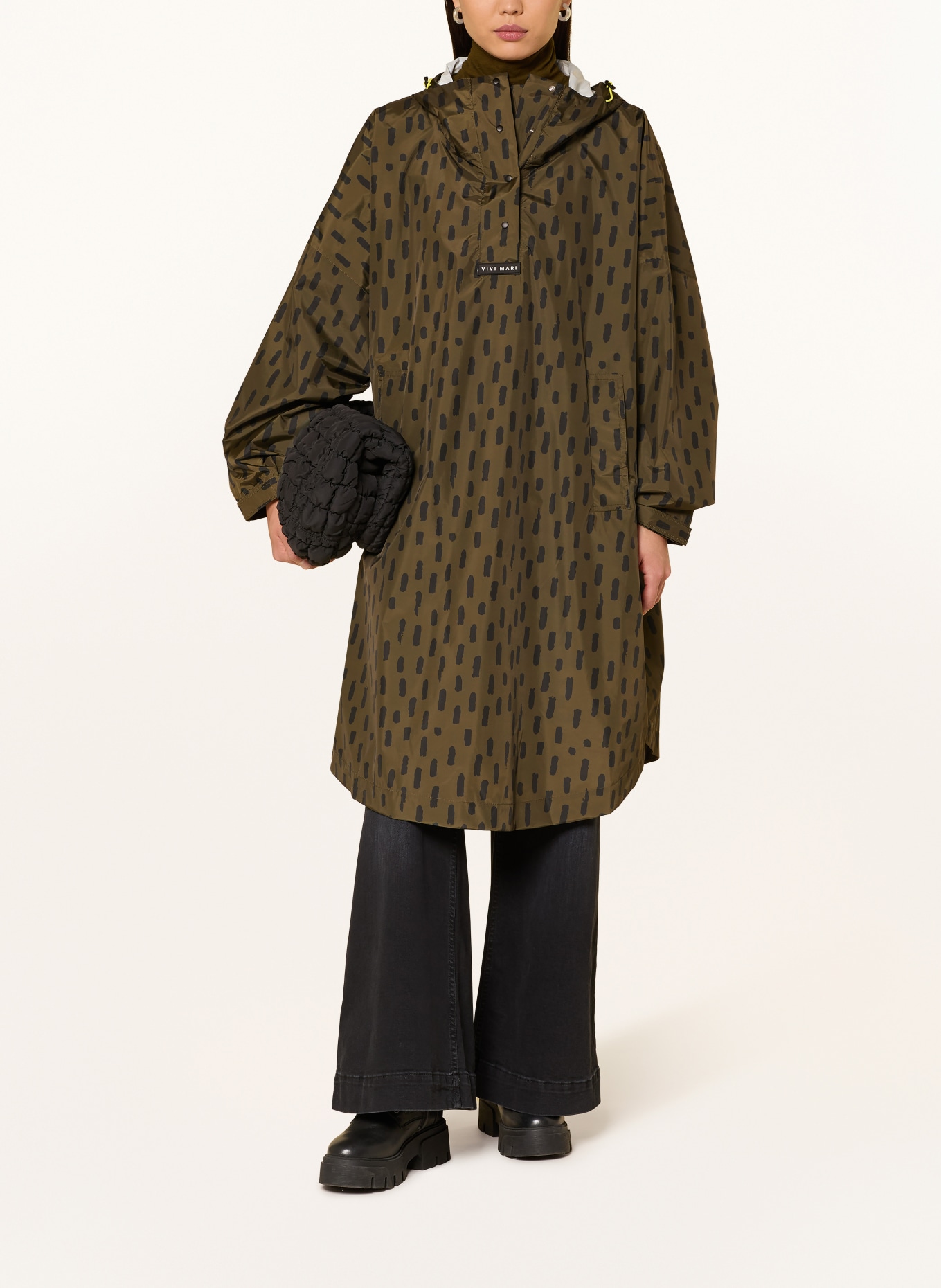 VIVI MARI kurtka: OLIWKOWY / CZARNY