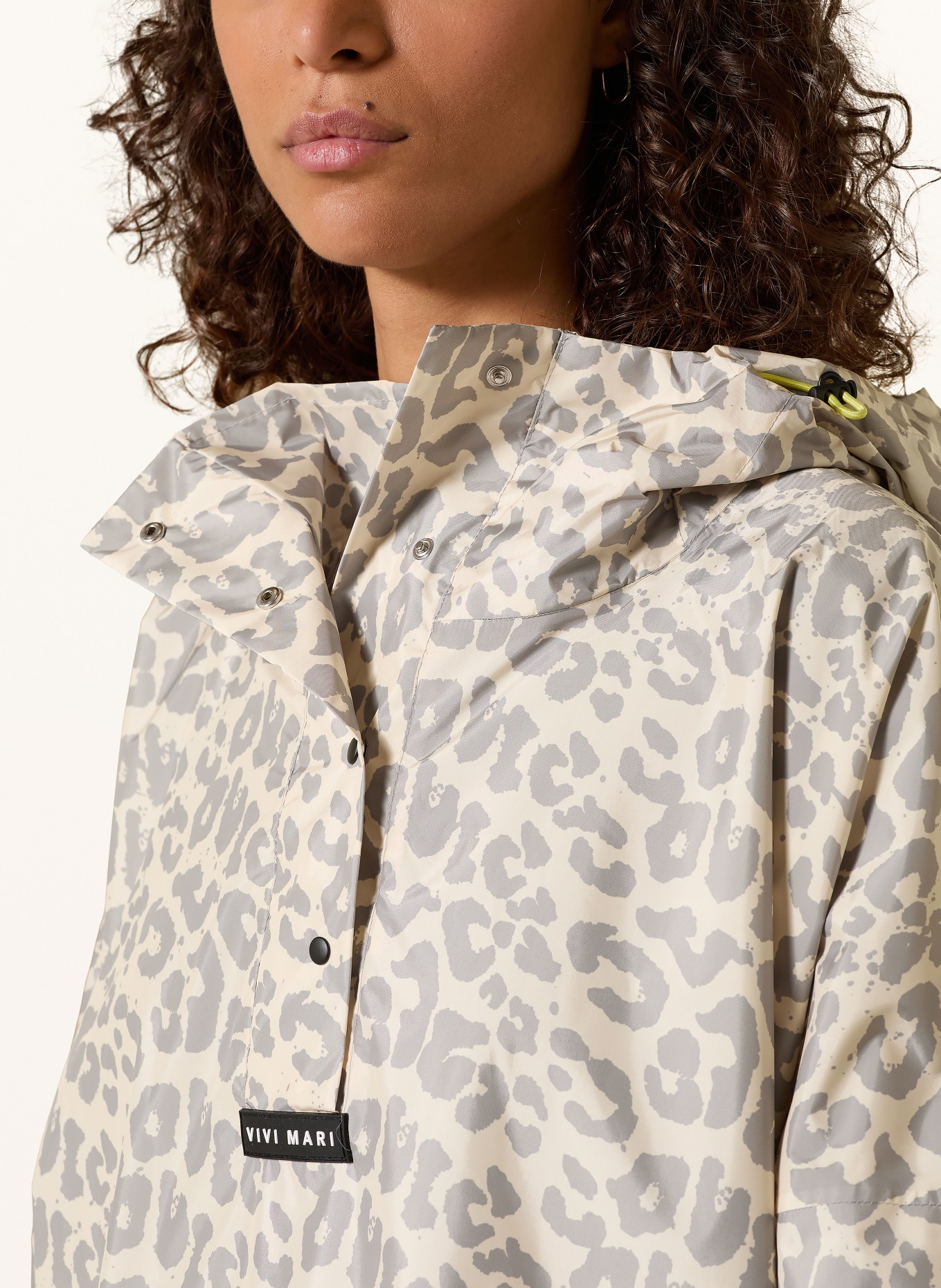 VIVI MARI pláštěnka: BÉŽOVÁ / ŠEDÁ