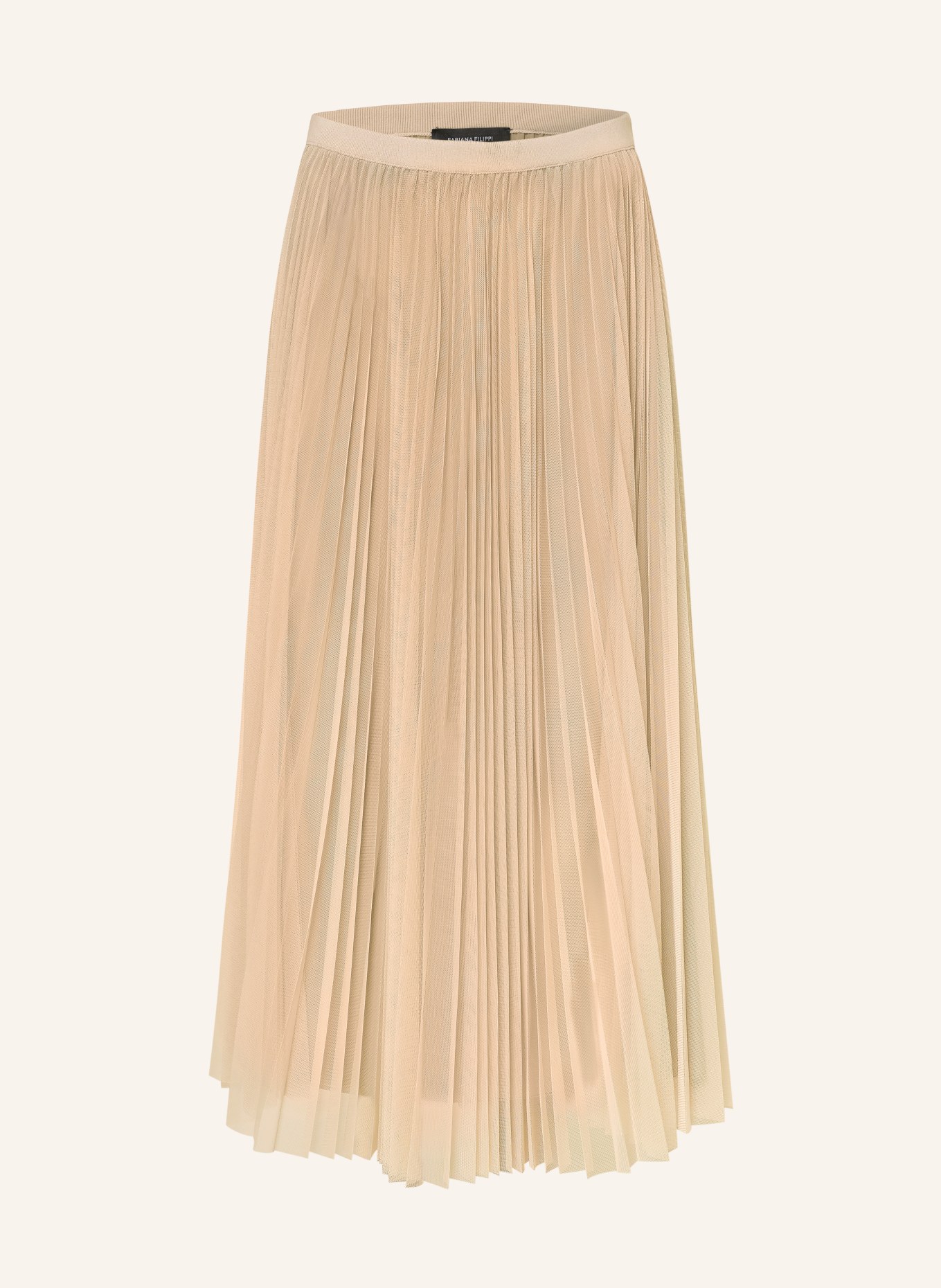 FABIANA FILIPPI Tüllrock: HELLBRAUN