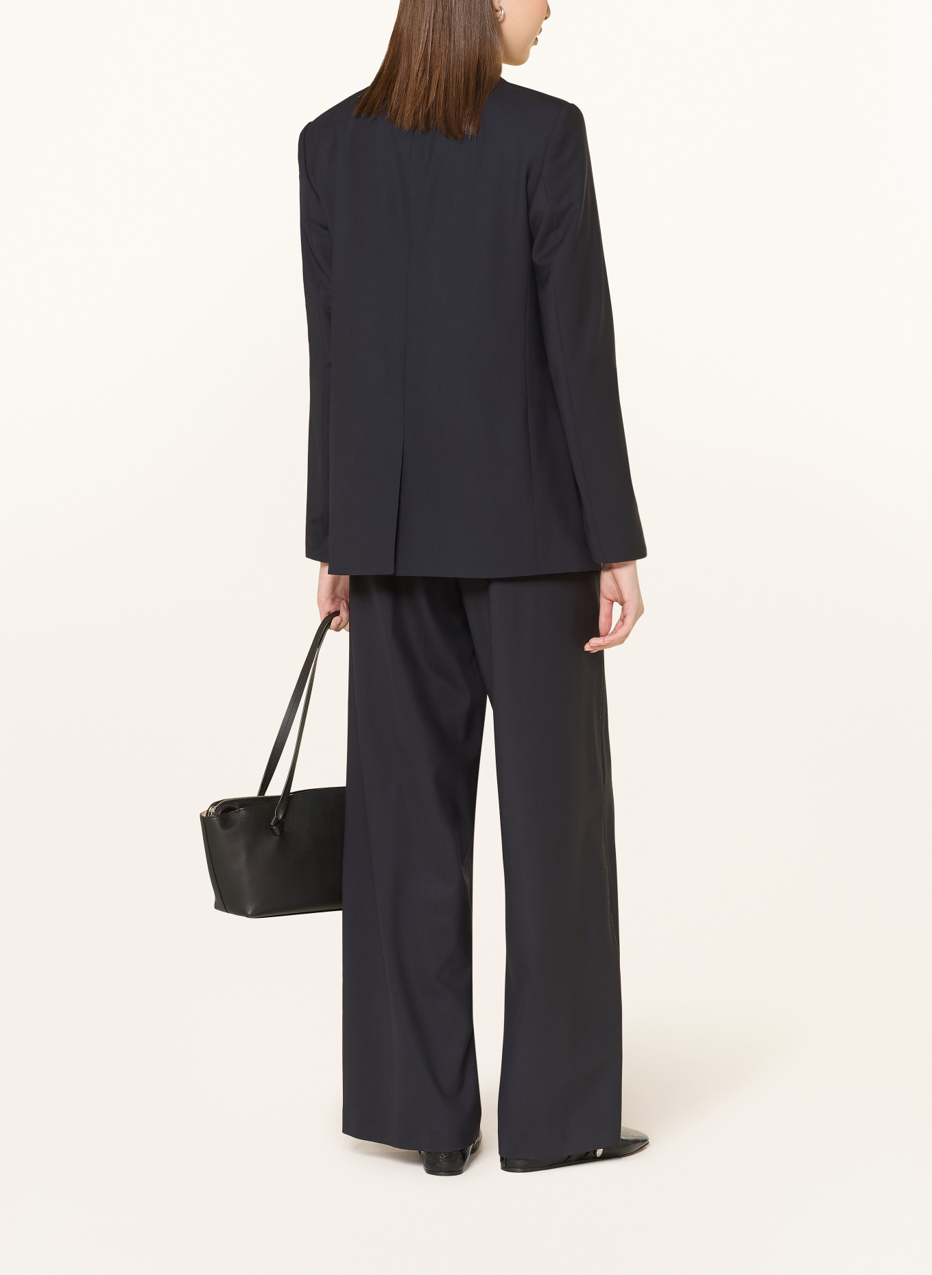 FABIANA FILIPPI Blazer mit Schmucksteinen: DUNKELBLAU