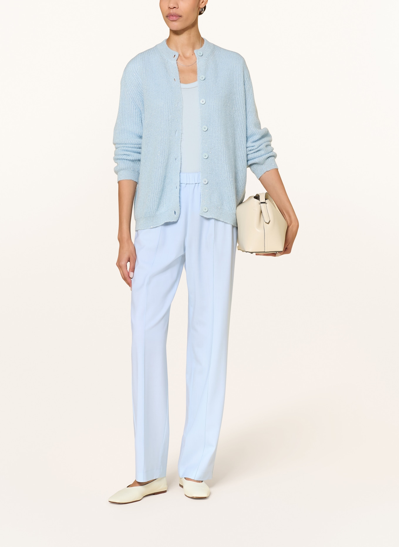 FABIANA FILIPPI Marlenehose: HELLBLAU