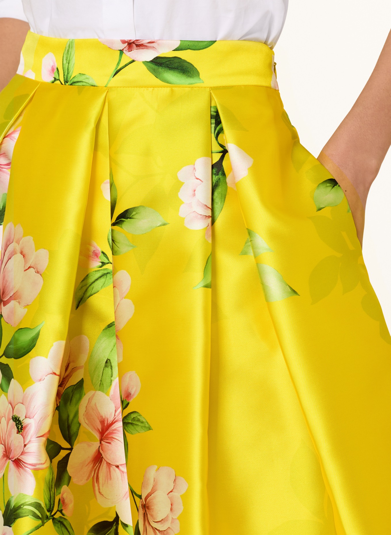 LUNATICA MILANO saténová sukně: NEONOVĚ ŽLUTÁ / RŮŽOVÁ / ZELENÁ