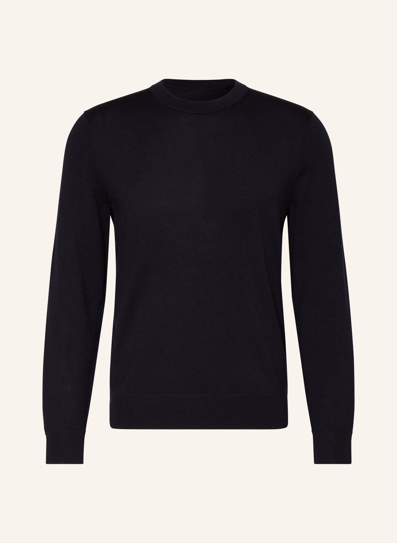 ARKET SYLVESTER sweater made from merino wool: DARK BLUE