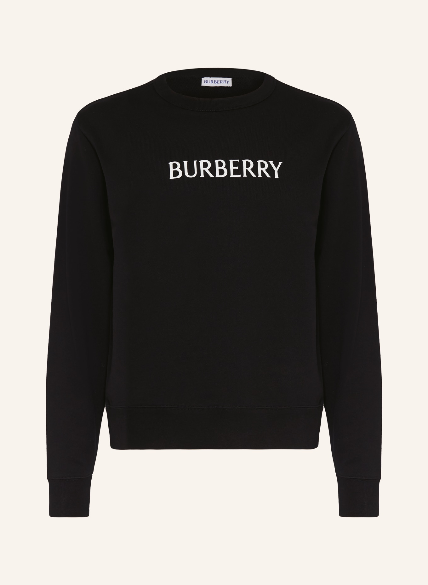 BURBERRY Mikina SASHA: ČERNÁ