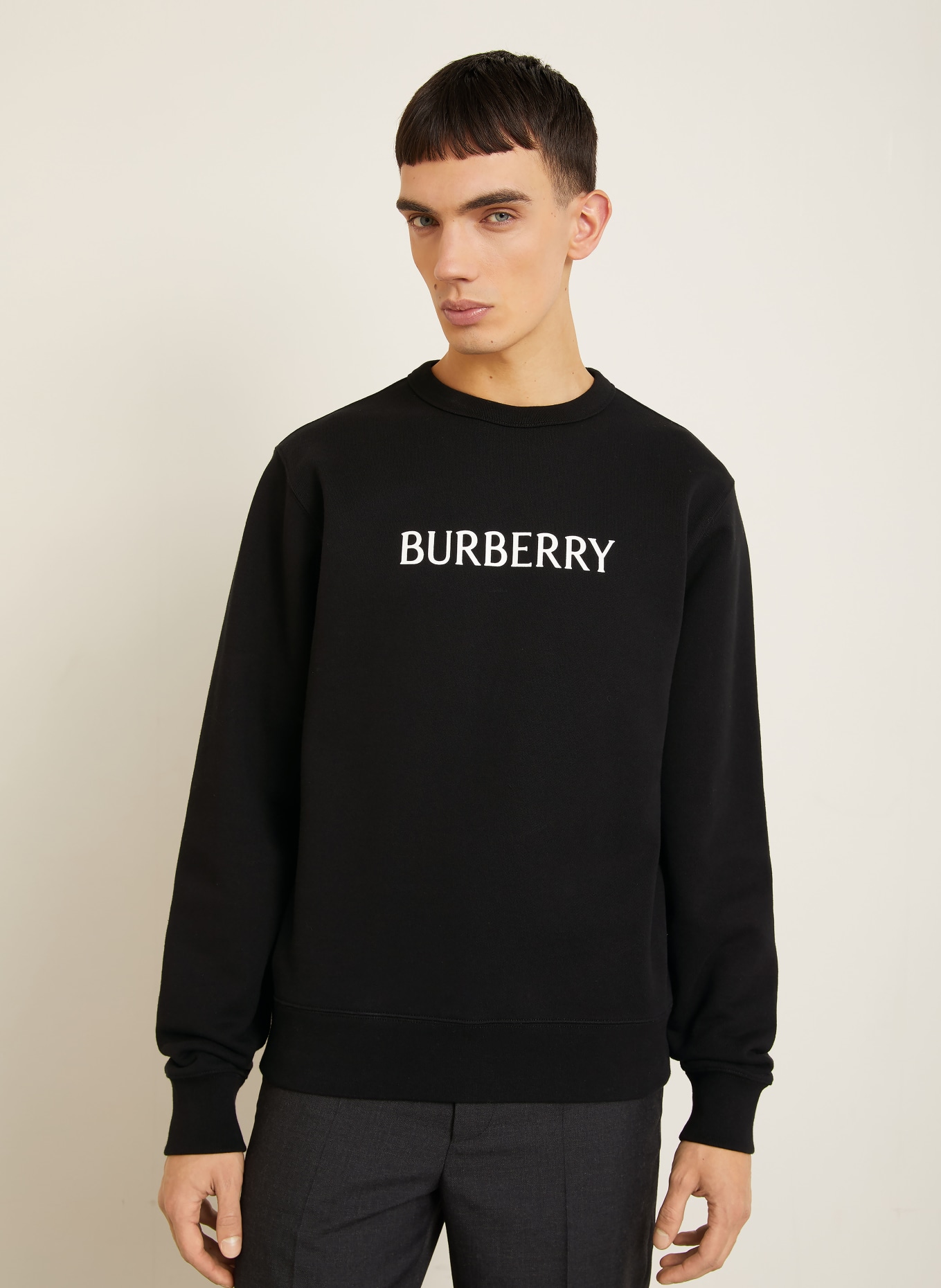 BURBERRY Mikina SASHA: ČERNÁ