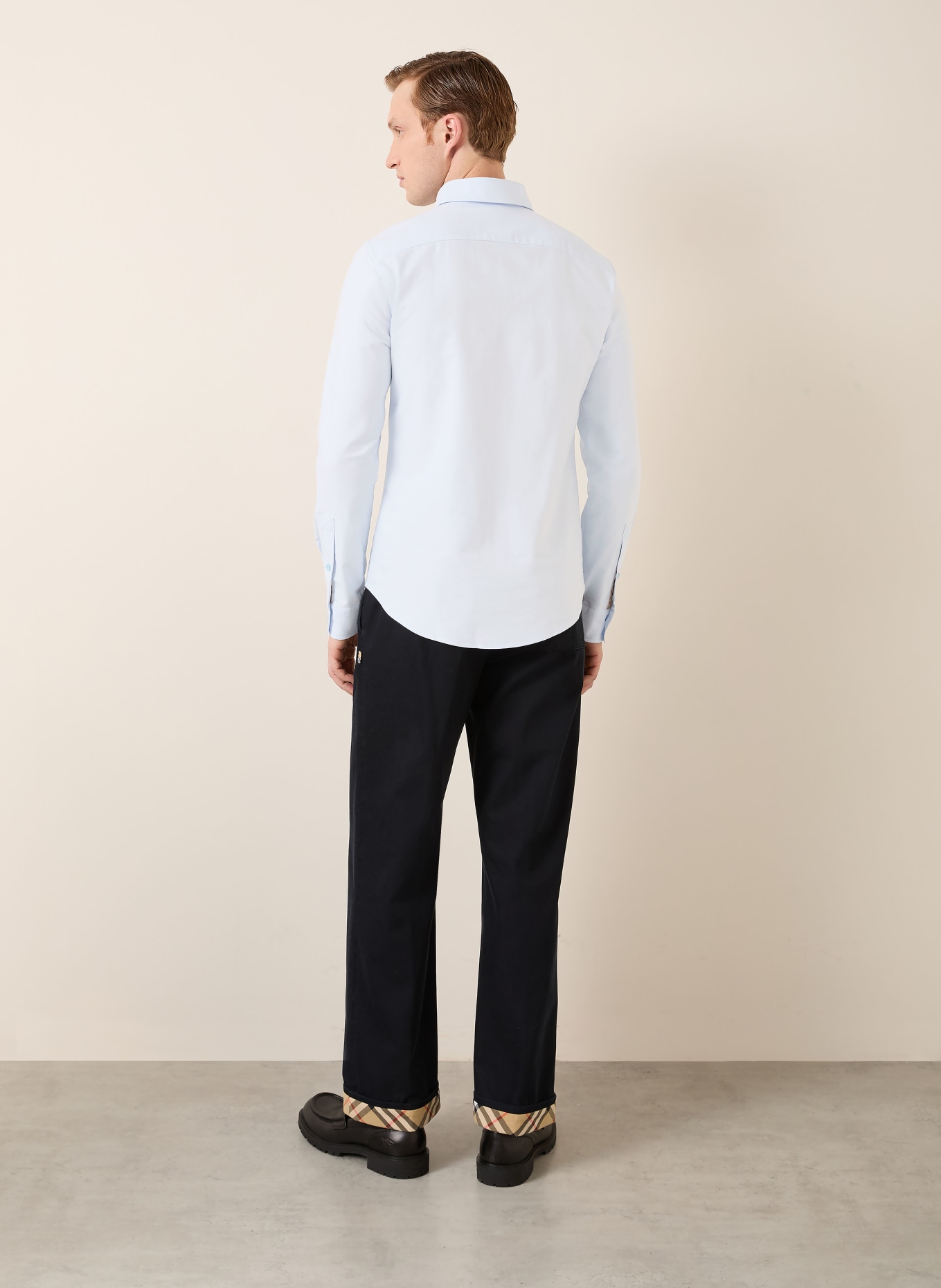 BURBERRY Hemd Slim Fit: HELLBLAU