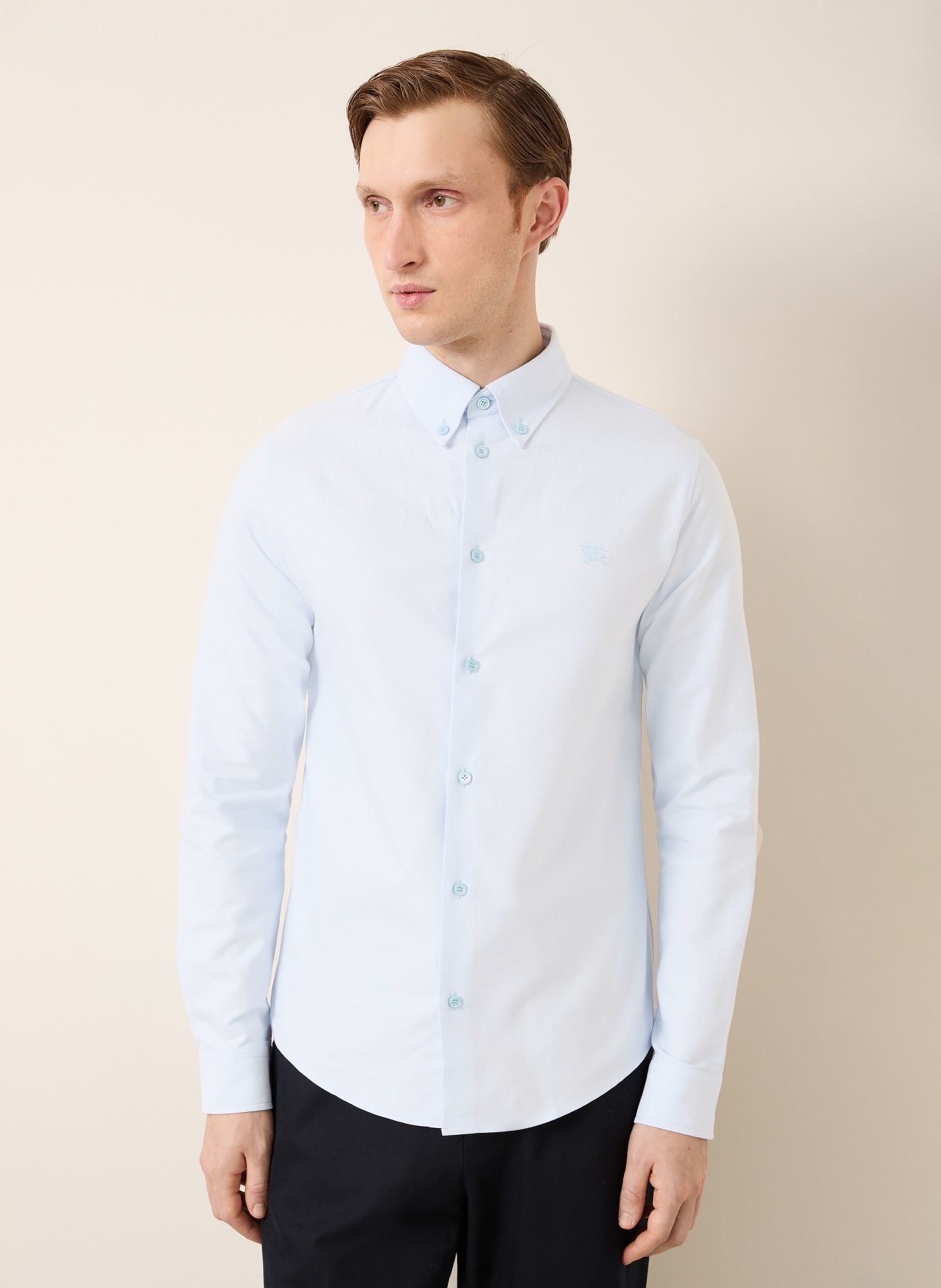 BURBERRY Hemd Slim Fit: HELLBLAU