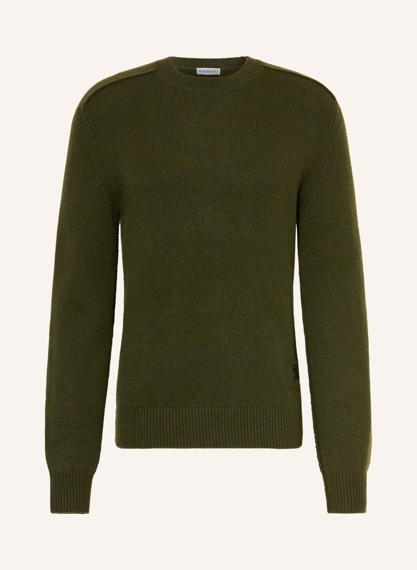 BURBERRY Cashmere-Pullover CLIFFORD: GRÜN