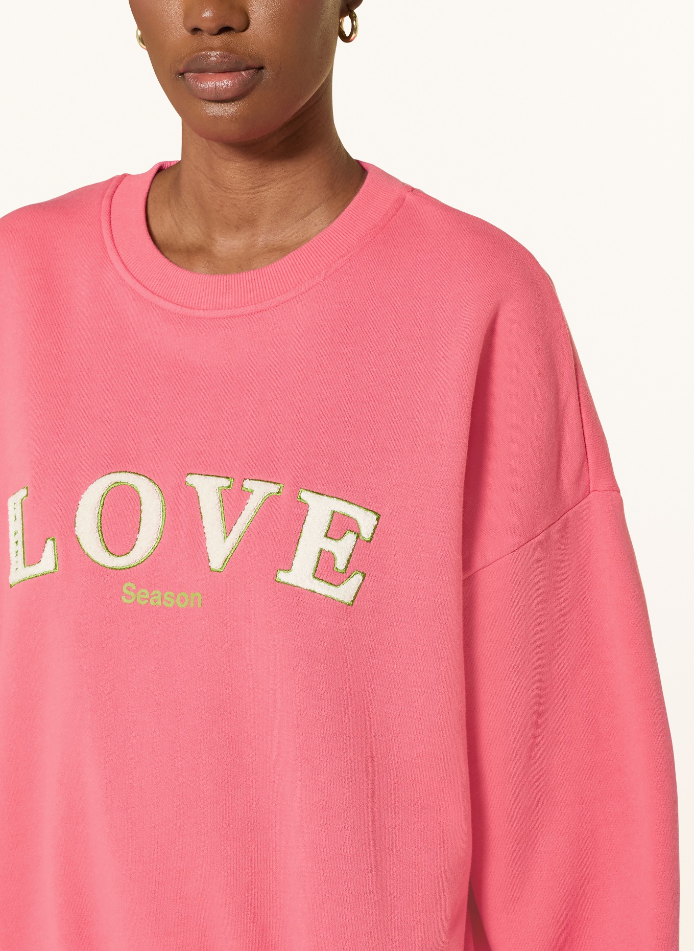 OH APRIL sweatshirt: PINK