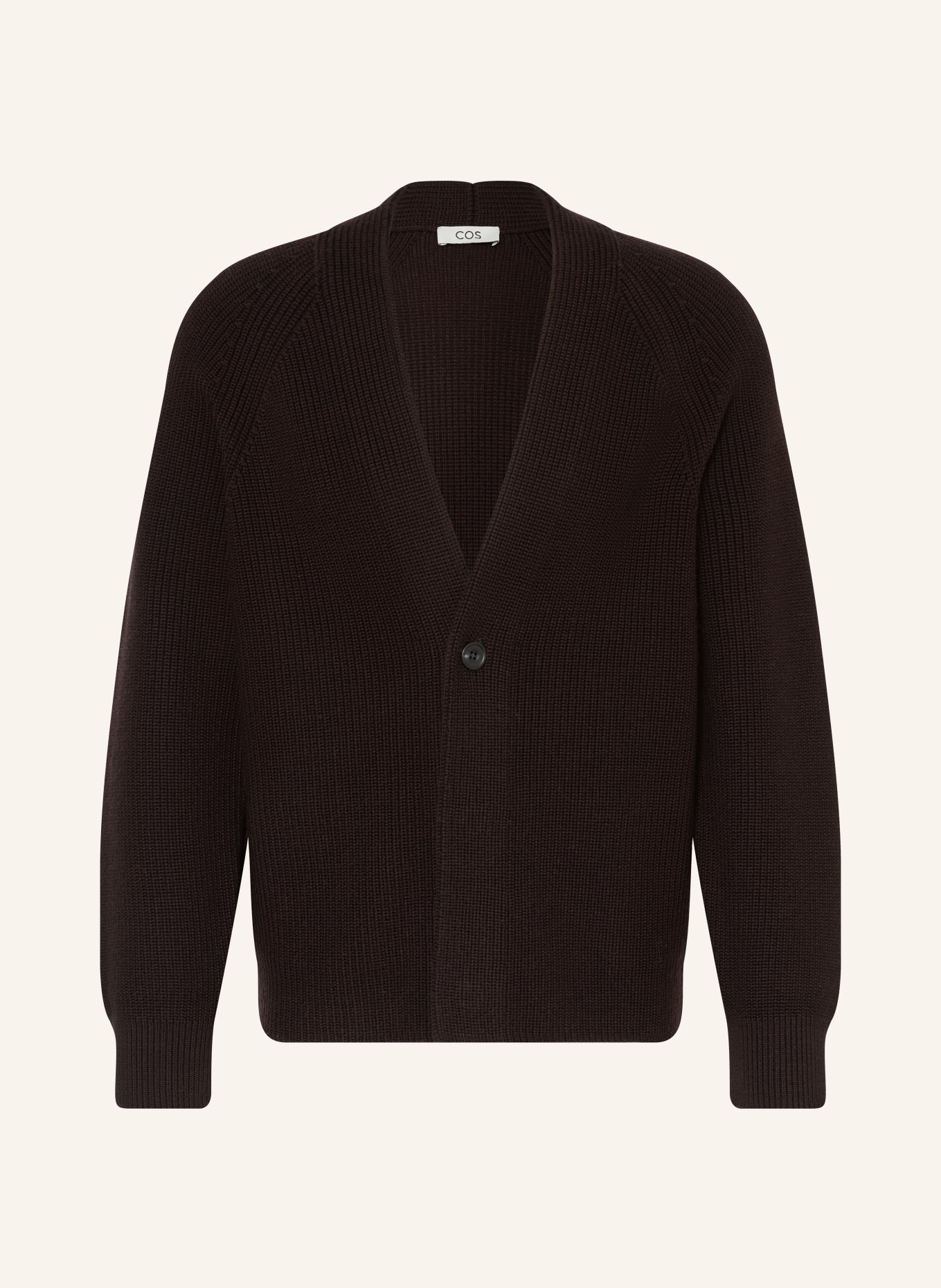 COS Strickjacke ASHER: DUNKELBRAUN
