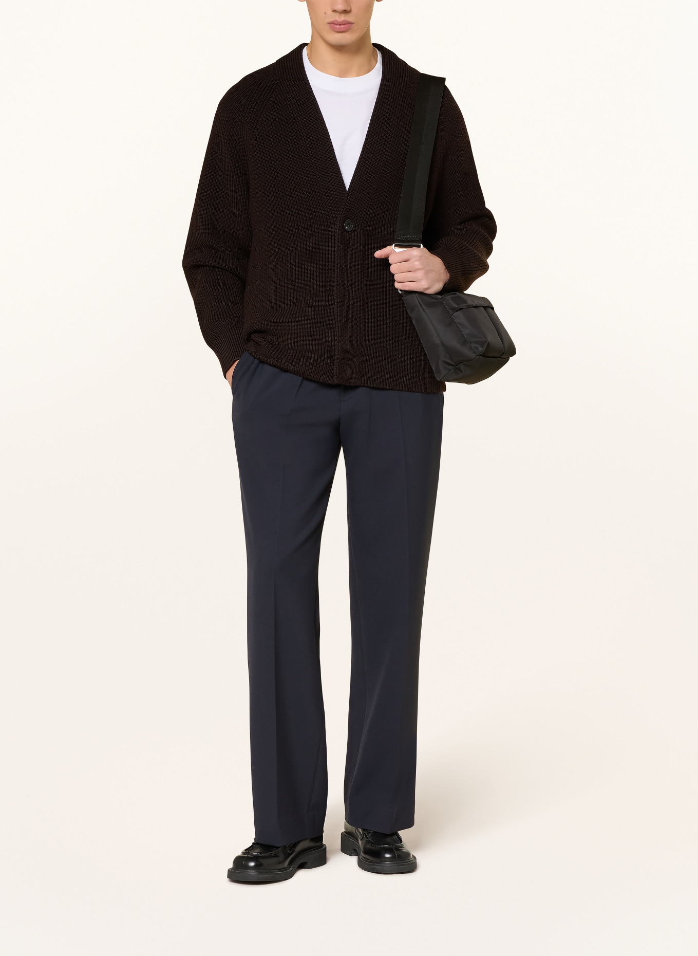 COS Strickjacke ASHER: DUNKELBRAUN