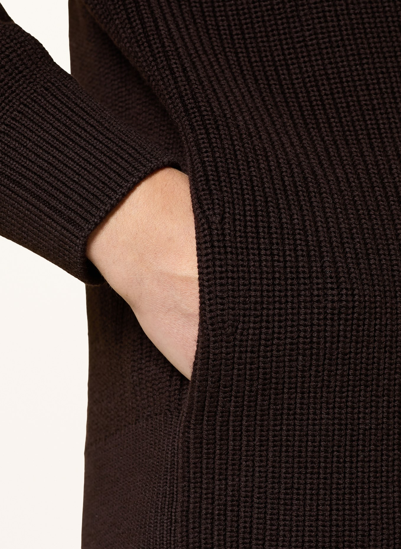 COS Strickjacke ASHER: DUNKELBRAUN