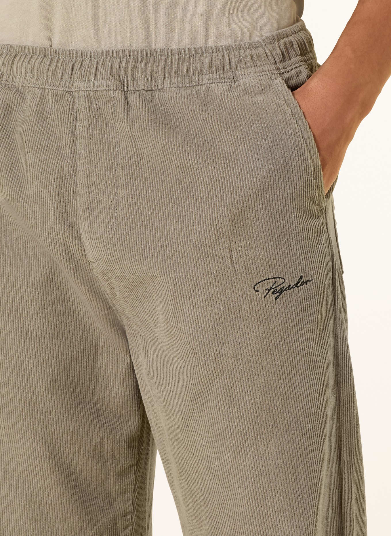 PEGADOR Cordchino BILASPUR Regular Fit: GRAU