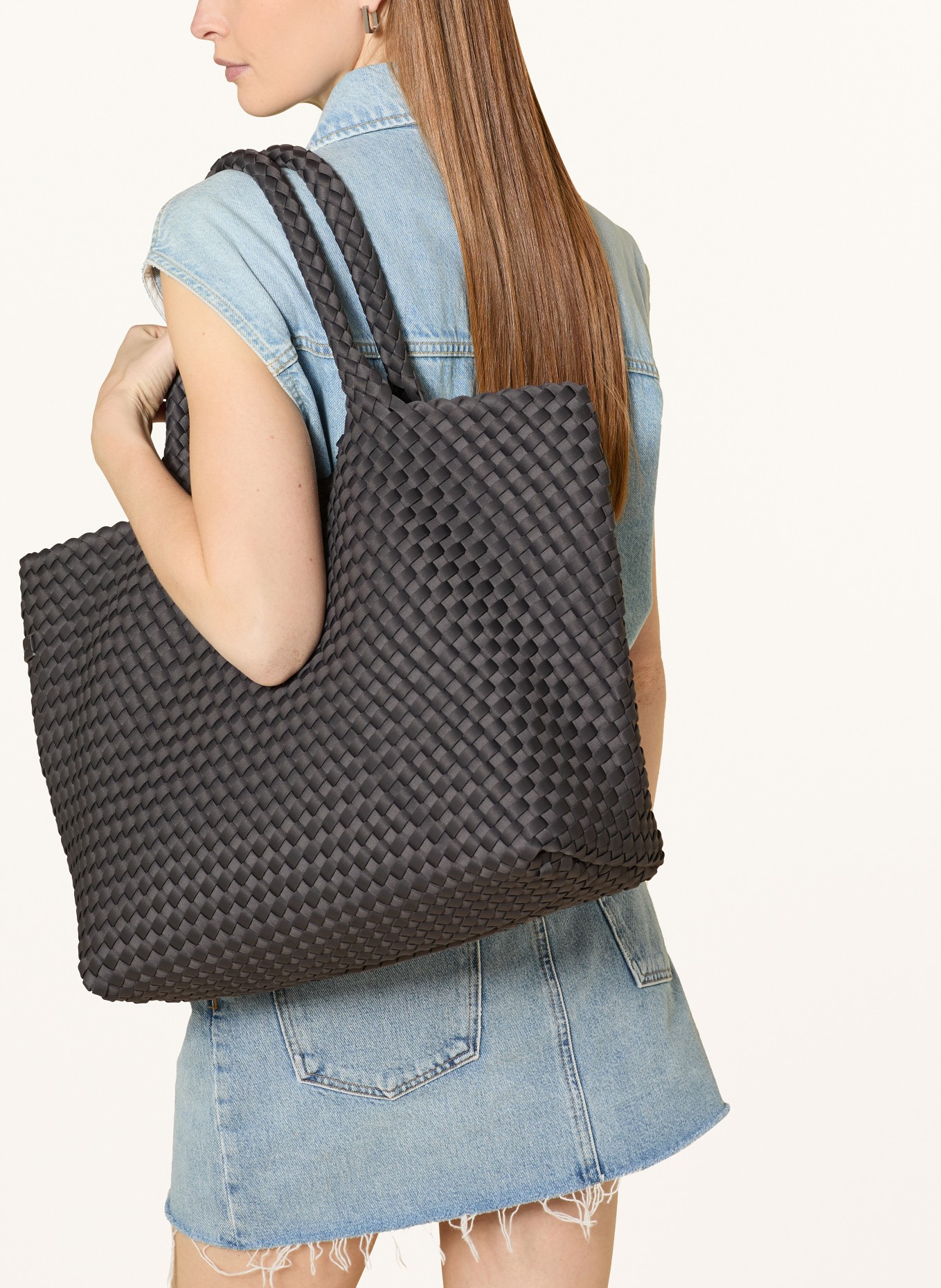 sorbet island torba plażowa: CZIEMNOSZARY