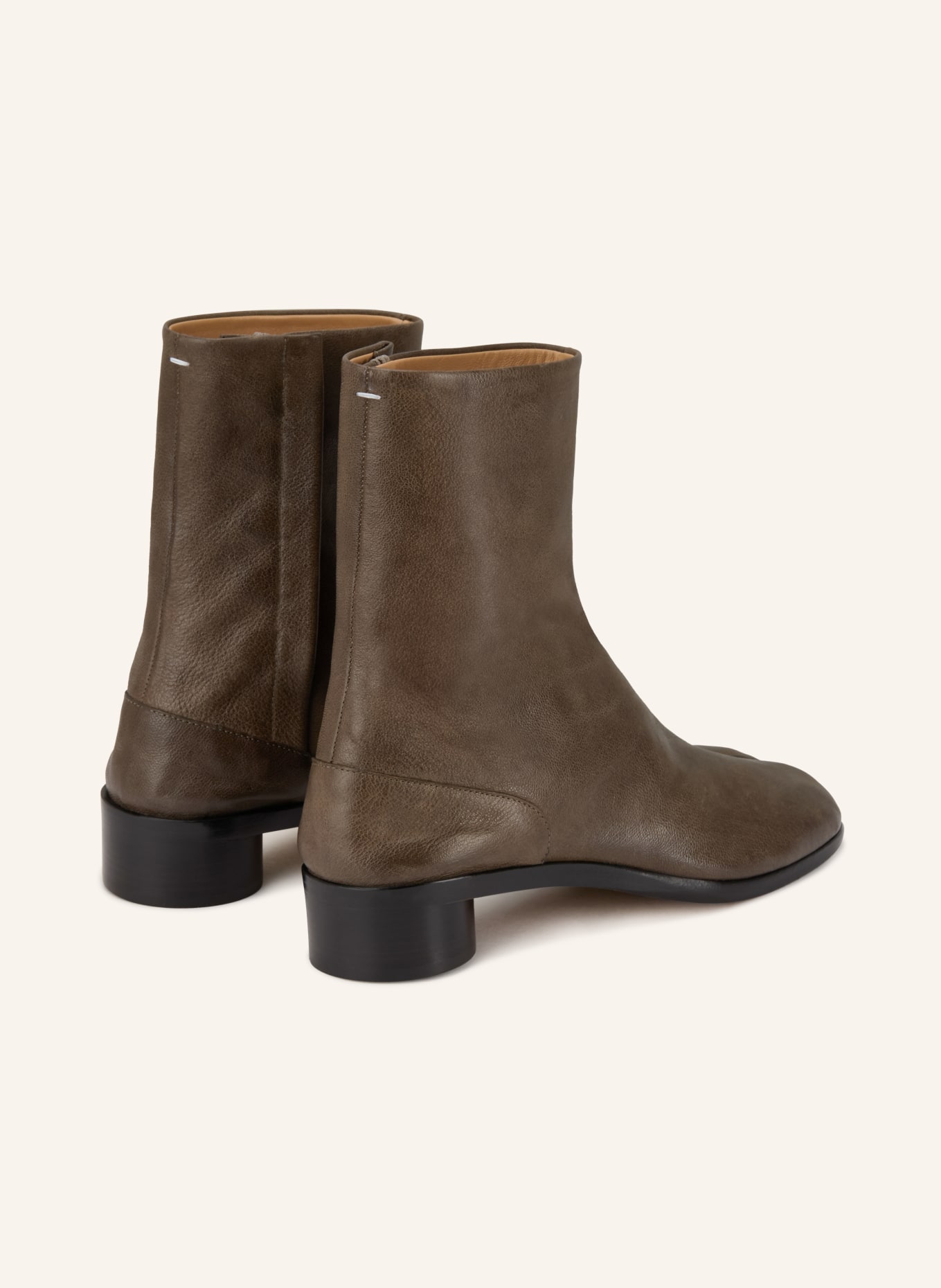 Maison Margiela TABI ankle boots: OLIVE