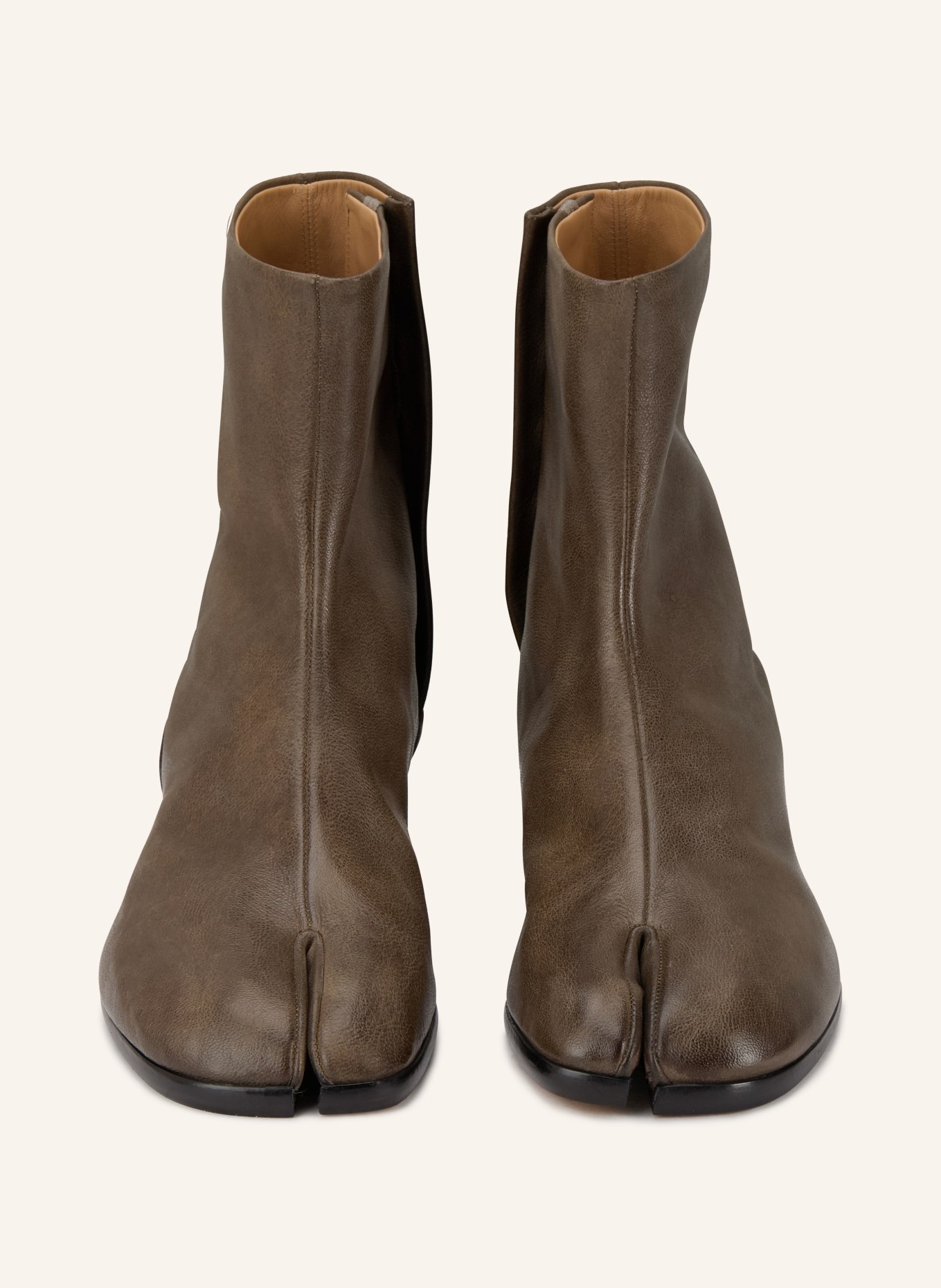 Maison Margiela TABI ankle boots: OLIVE