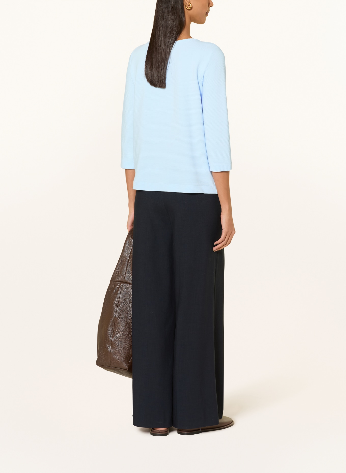 ZAÍDA Koszulka z rękawem 3/4: JASNONIEBIESKI