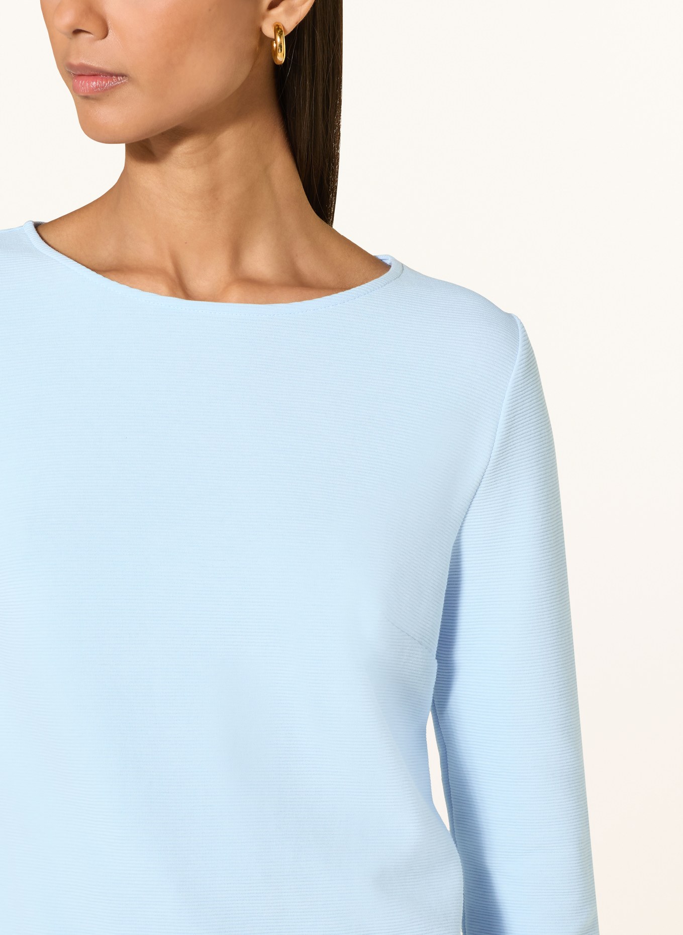 ZAÍDA Koszulka z rękawem 3/4: JASNONIEBIESKI