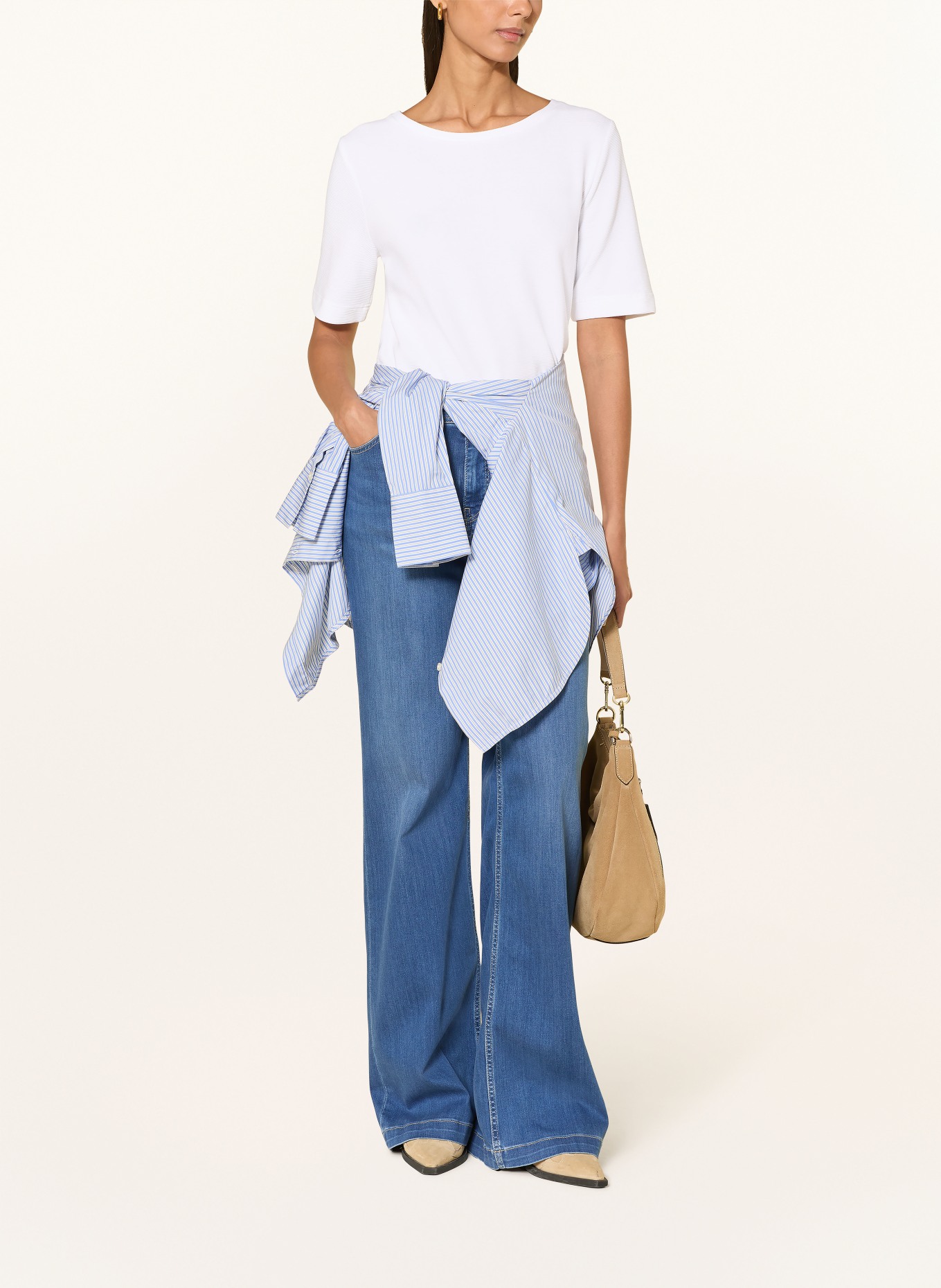 ZAÍDA T-shirt: WHITE