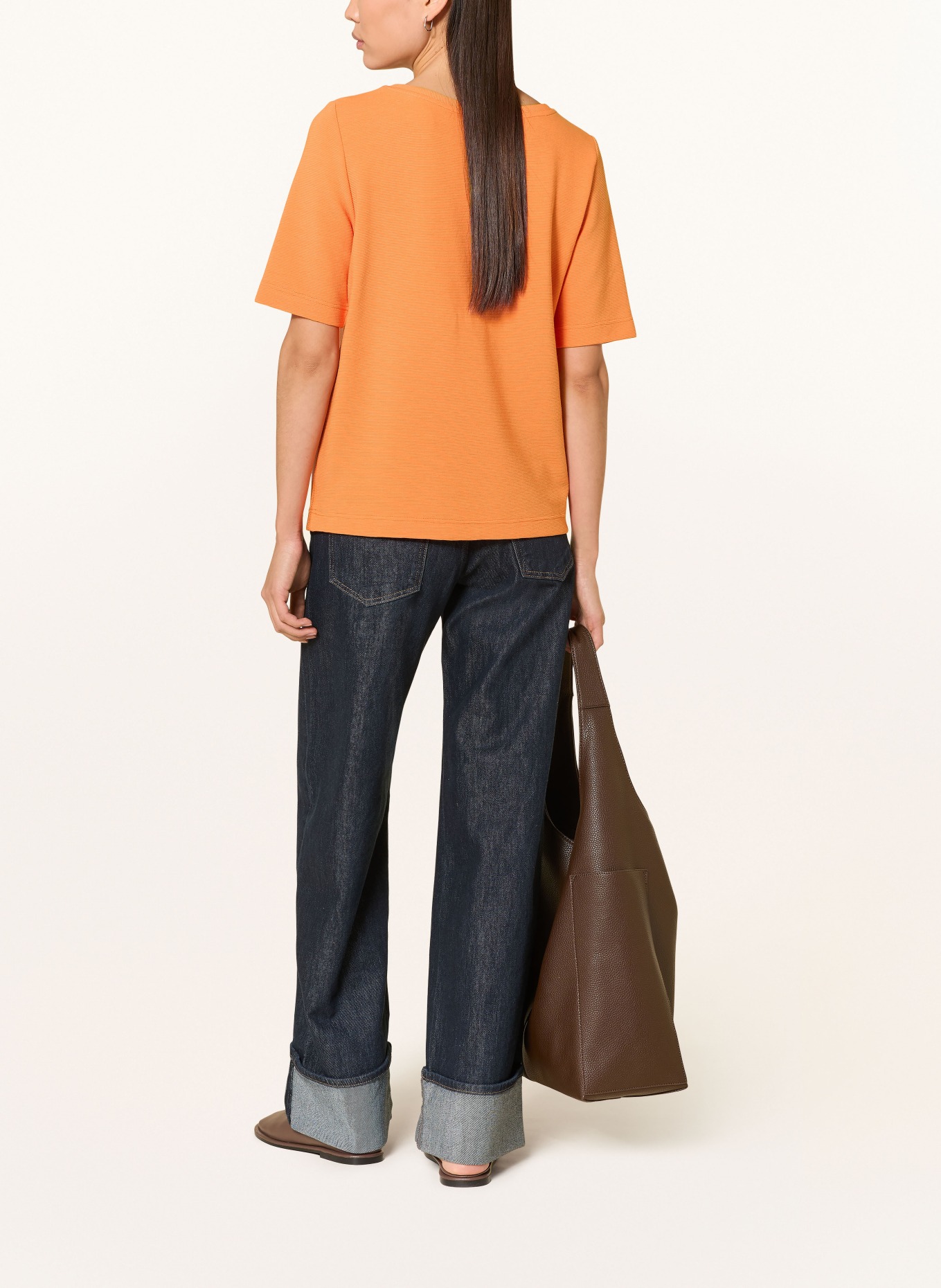 ZAÍDA T-shirt: NEON ORANGE