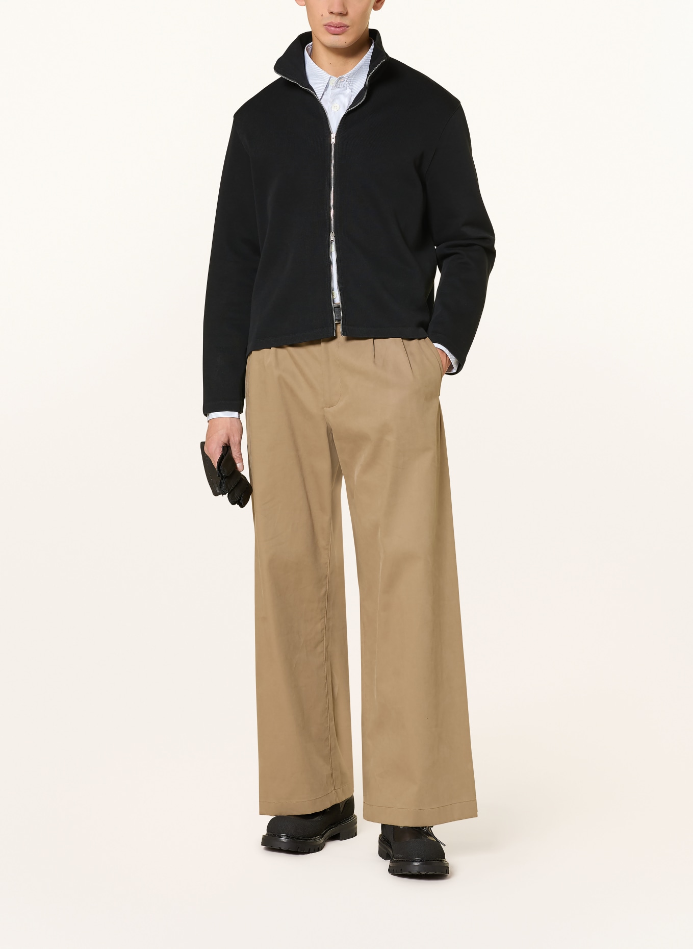 OUR LEGACY kardigan: CZARNY