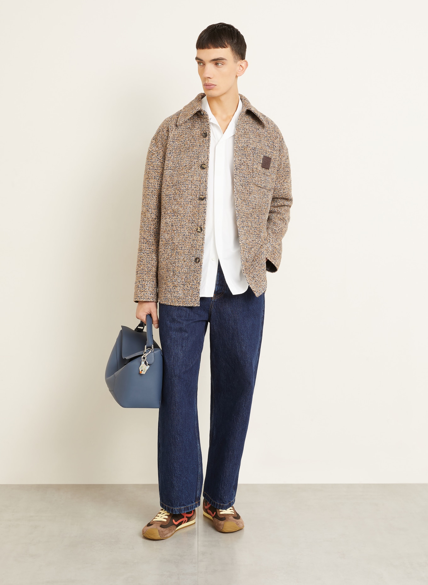 LOEWE koszulka: BEŻOWY