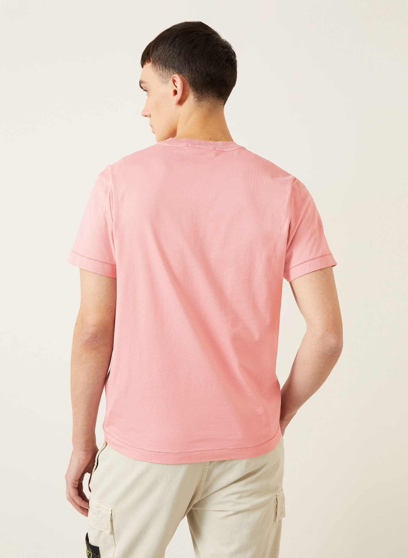 STONE ISLAND koszulka: RÓŻOWY