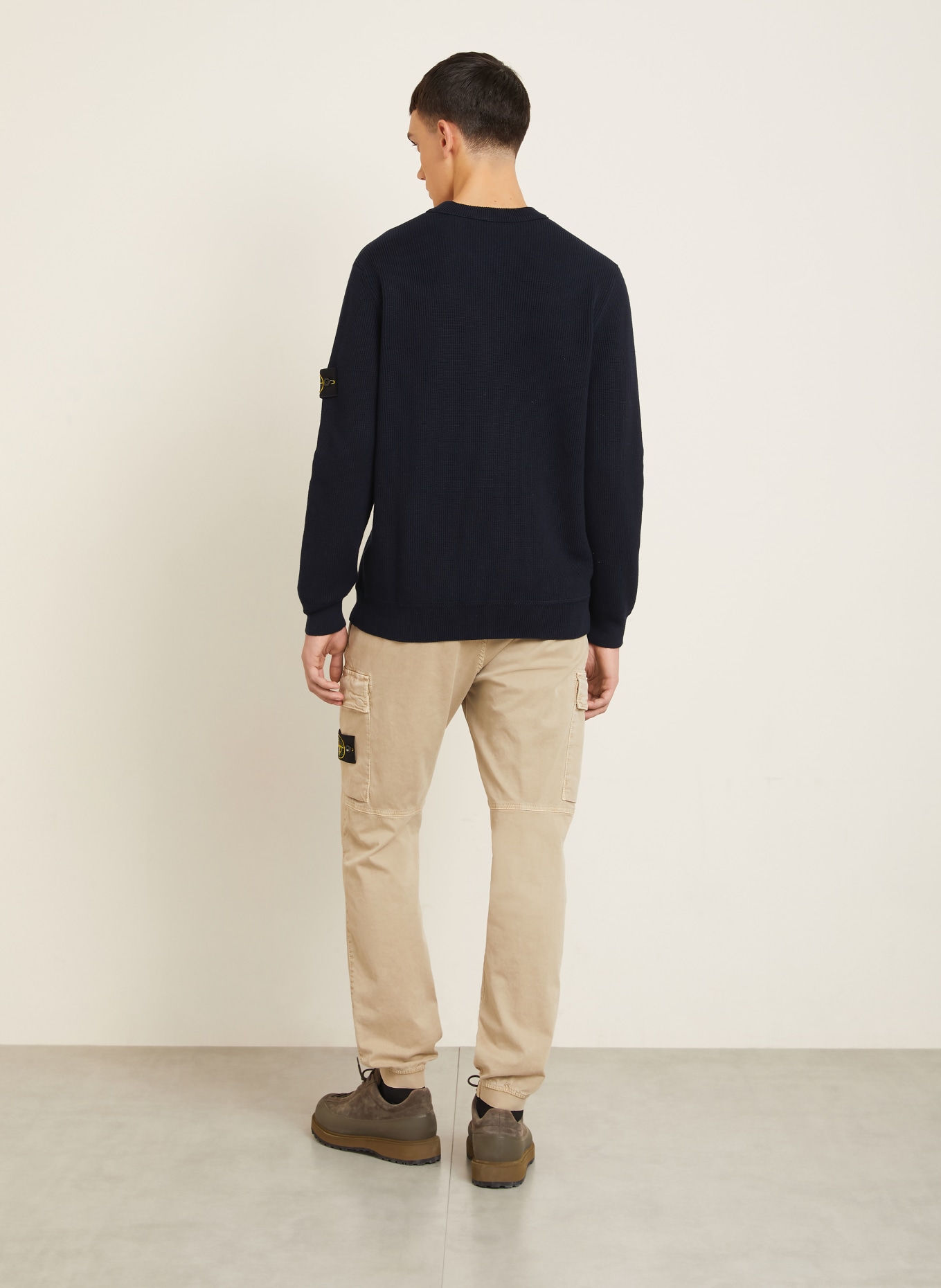 STONE ISLAND Pullover: DUNKELBLAU