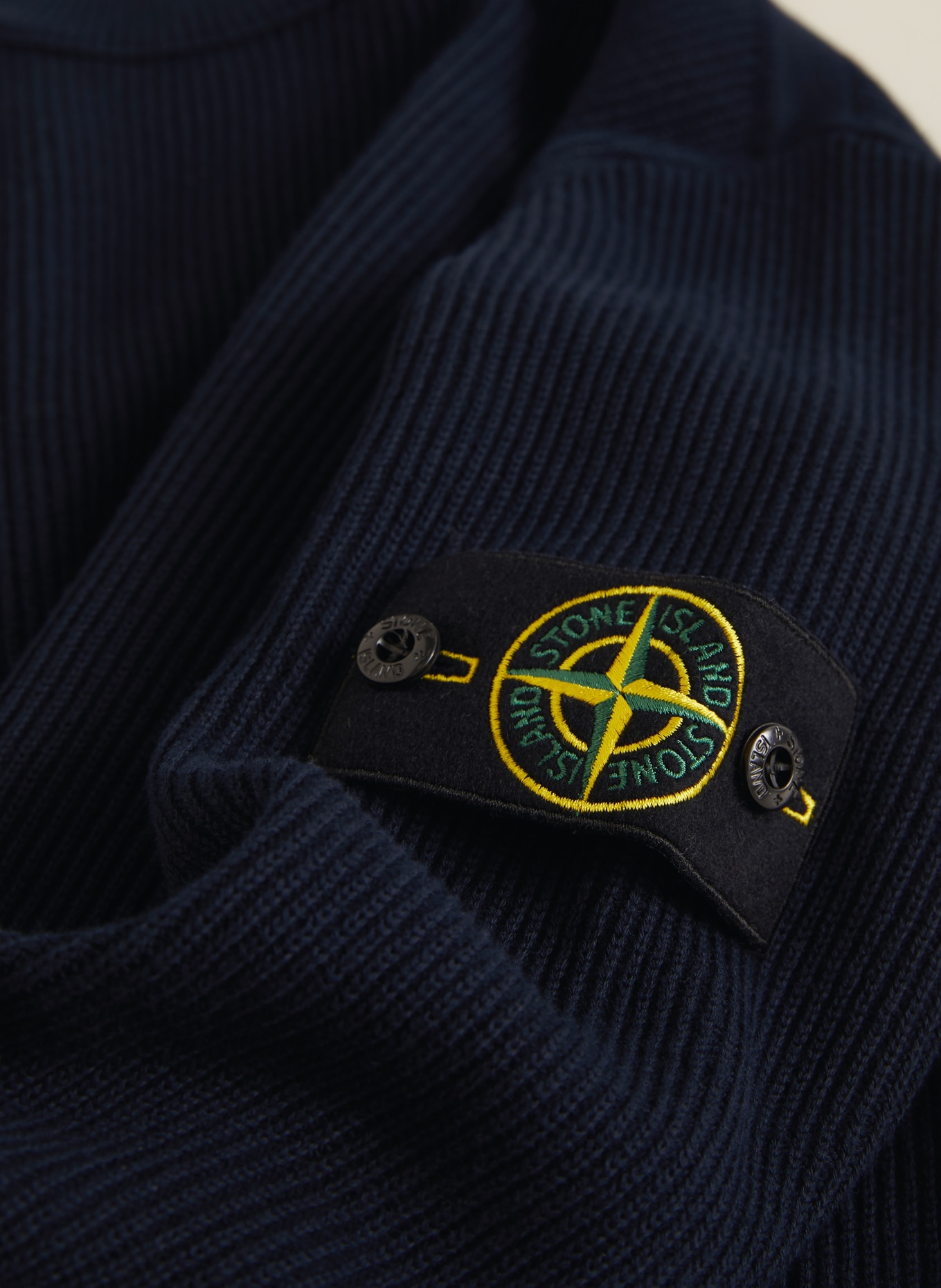 STONE ISLAND Pullover: DUNKELBLAU