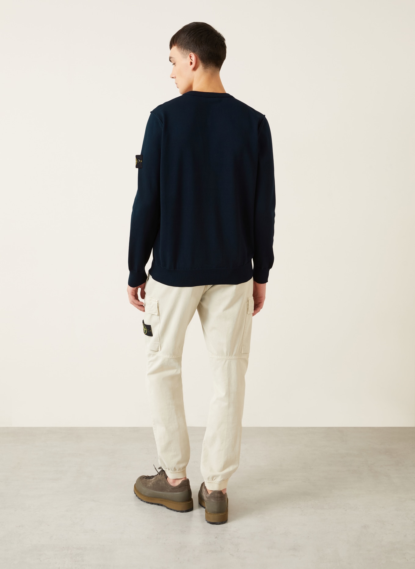 STONE ISLAND Pullover: DUNKELBLAU