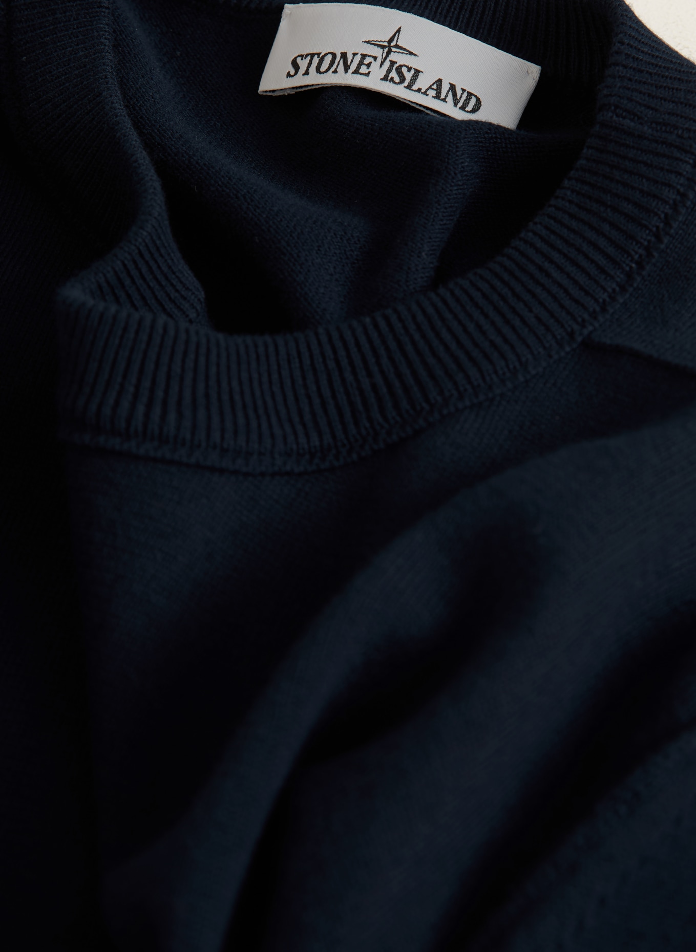 STONE ISLAND Pullover: DUNKELBLAU