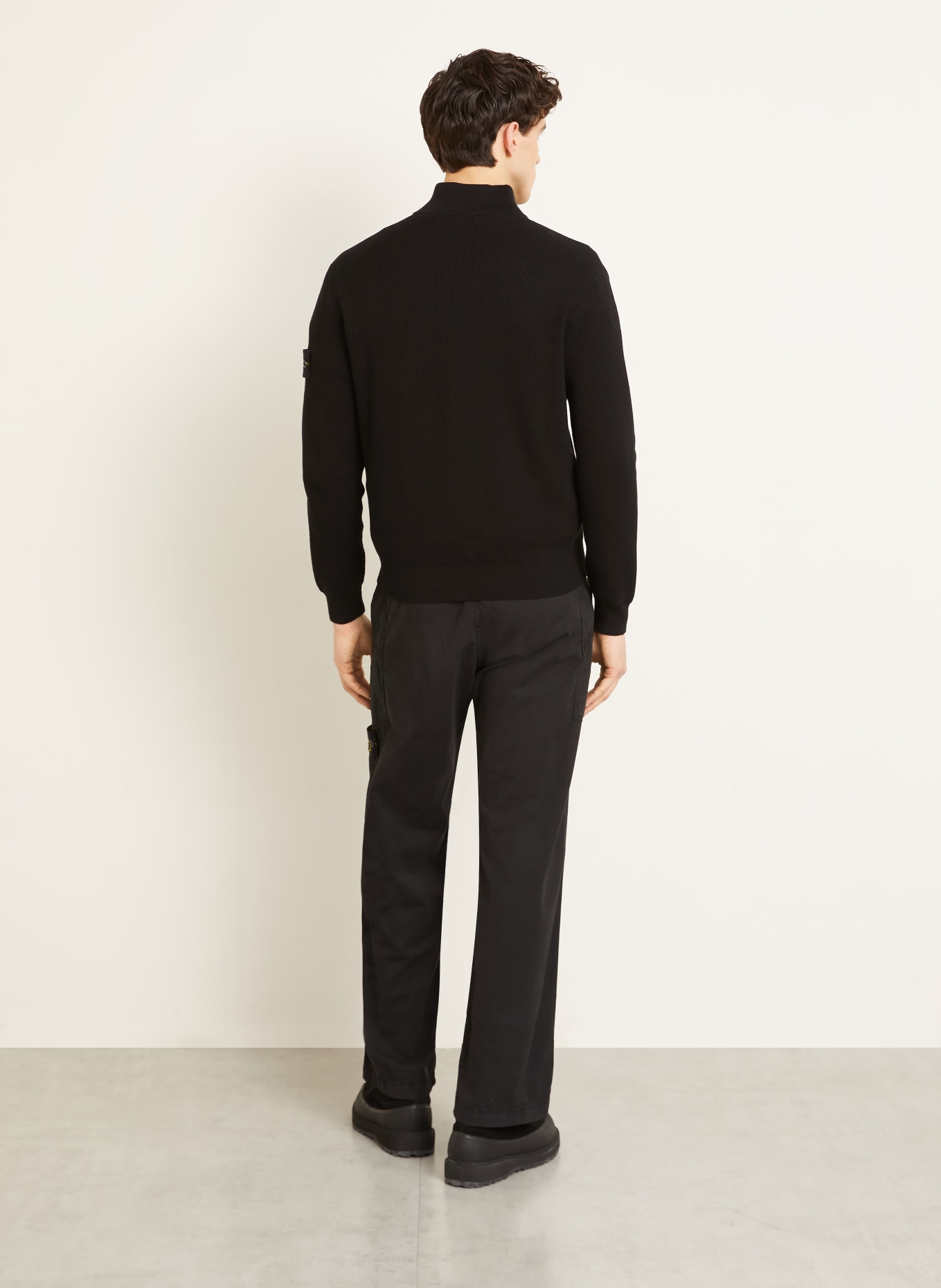 STONE ISLAND svetr: ČERNÁ