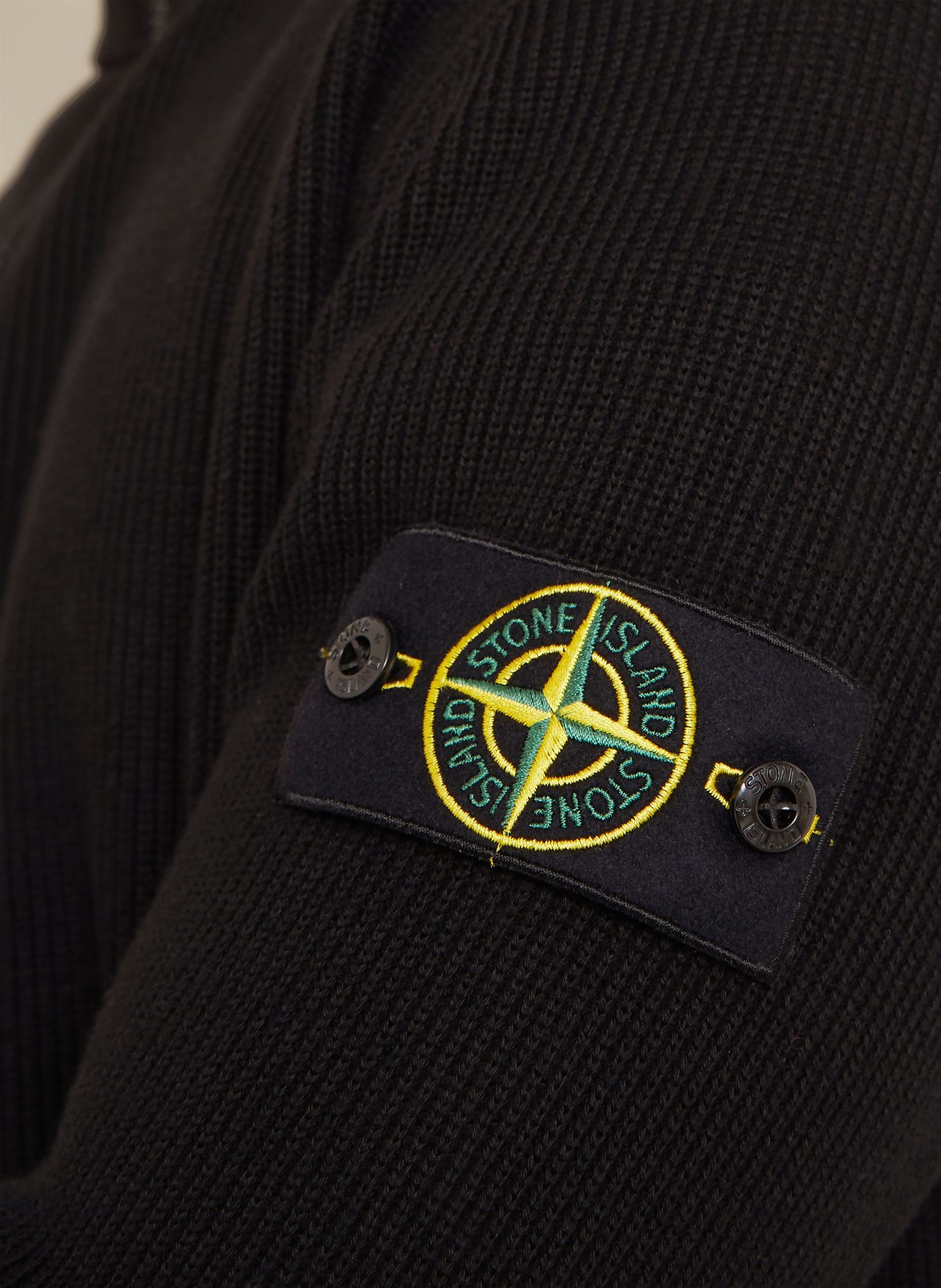 STONE ISLAND svetr: ČERNÁ