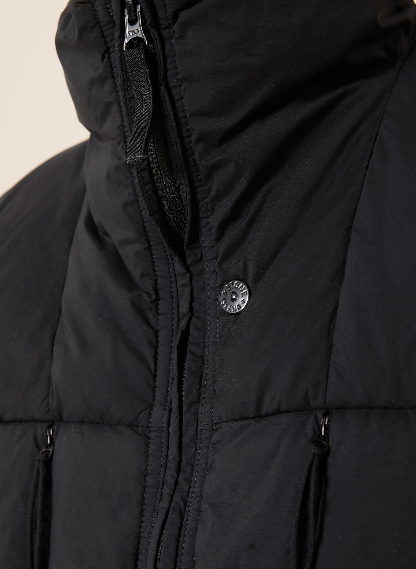 STONE ISLAND Daunenweste: SCHWARZ