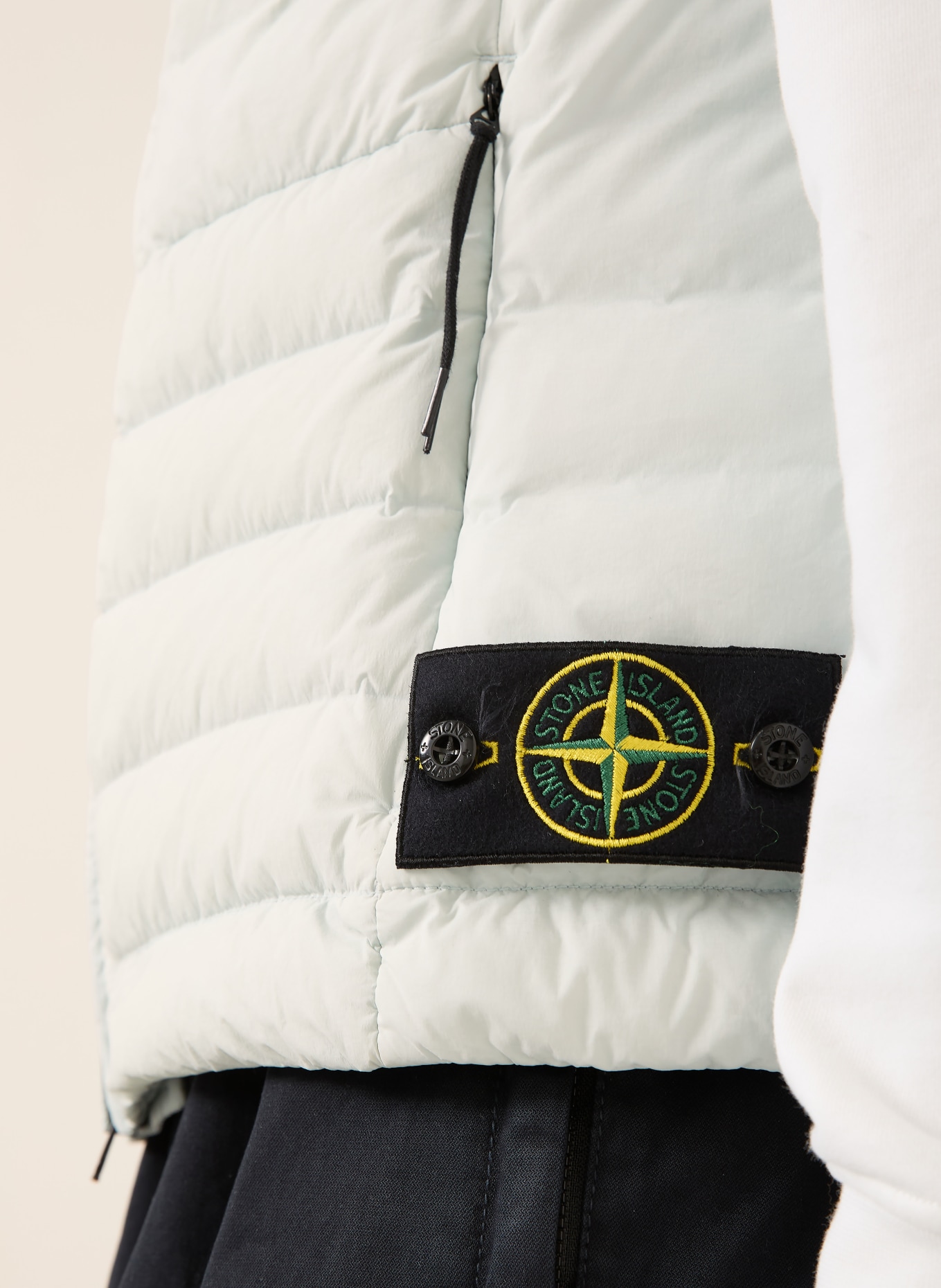 STONE ISLAND Daunenweste: HELLBLAU