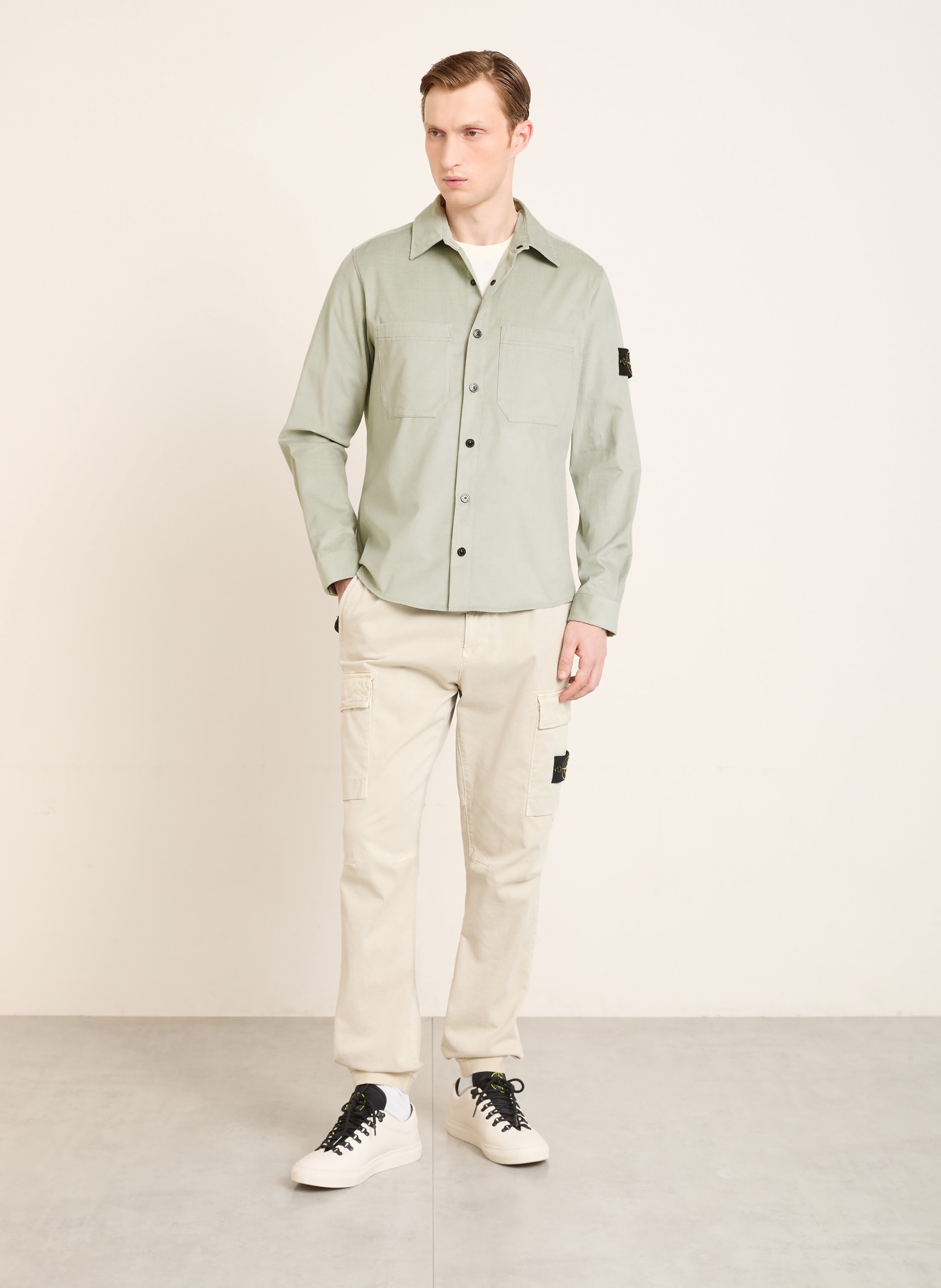 STONE ISLAND corduroy overjacket: MINT