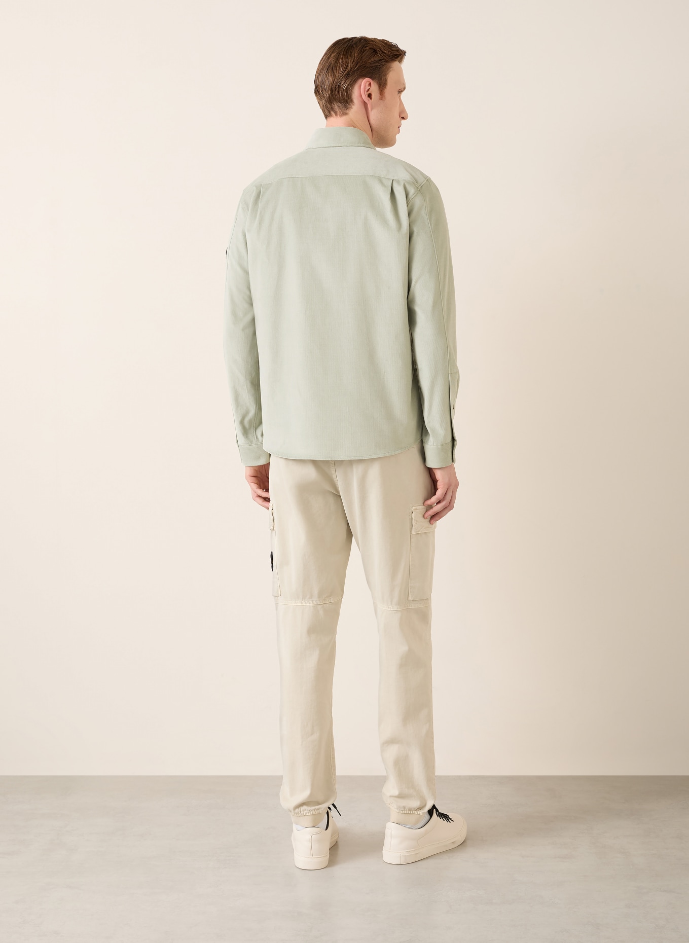 STONE ISLAND corduroy overjacket: MINT
